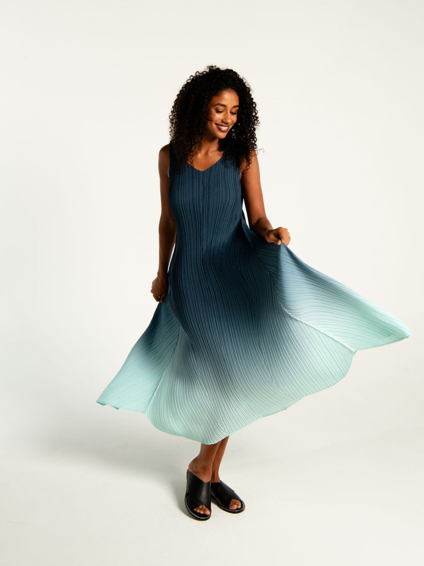 Long Estrella Dress - Ombre | AW26