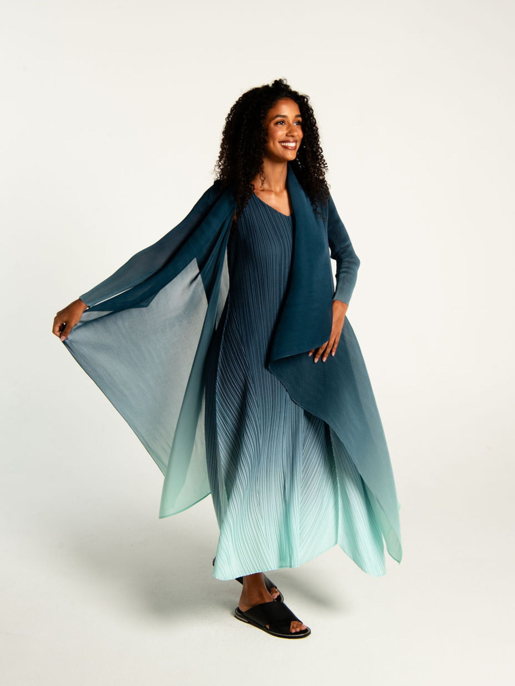 Collare Coat - Ombre AW26