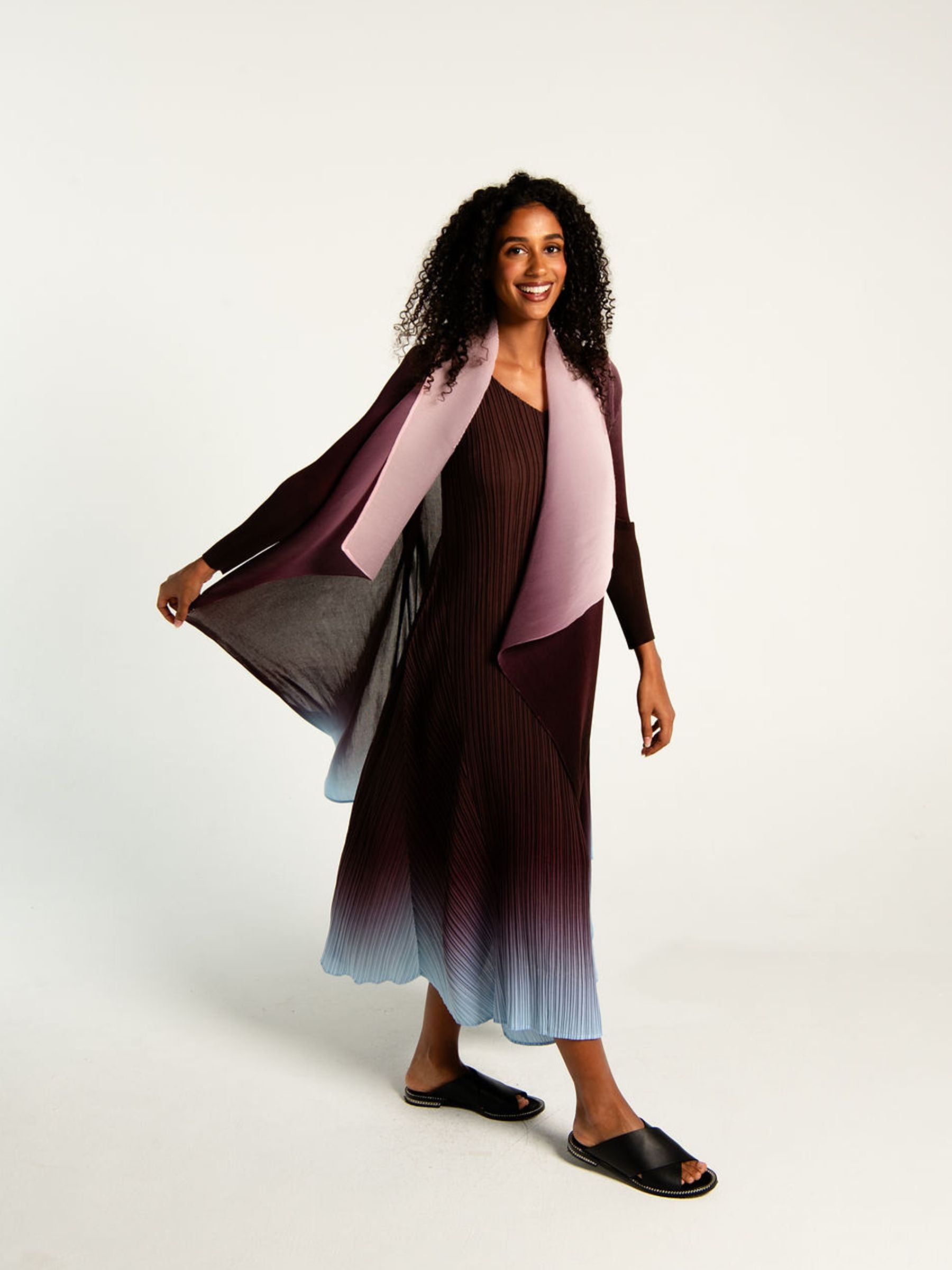 Collare Coat - Ombre AW26