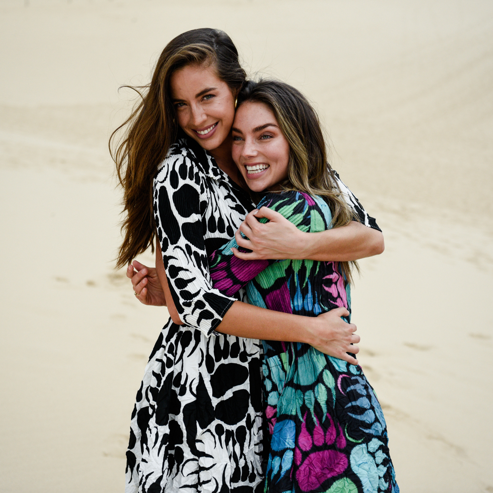 3/4 Sleeve Smash Dress - Prints