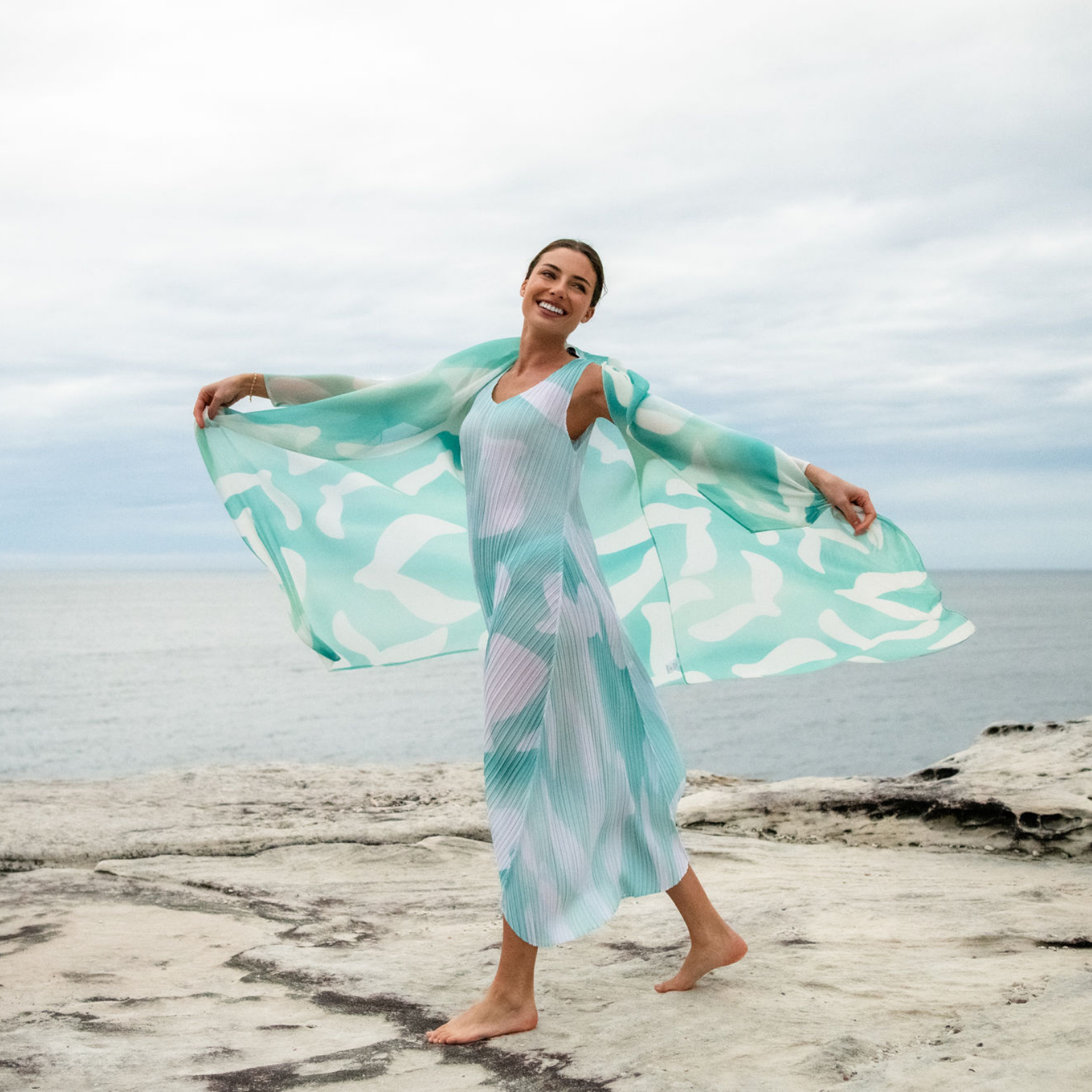 Long Estrella Dress - Prints