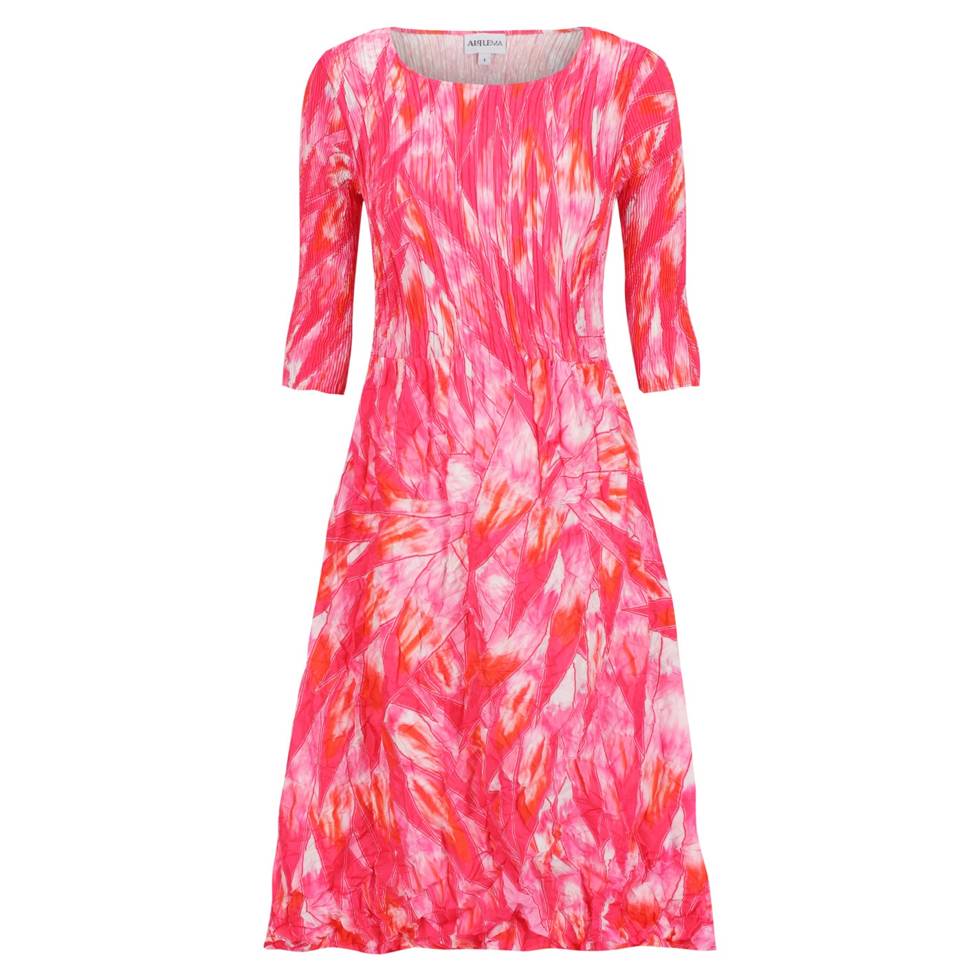 3/4 Sleeve Smash Pocket Dress - Prints | AW26