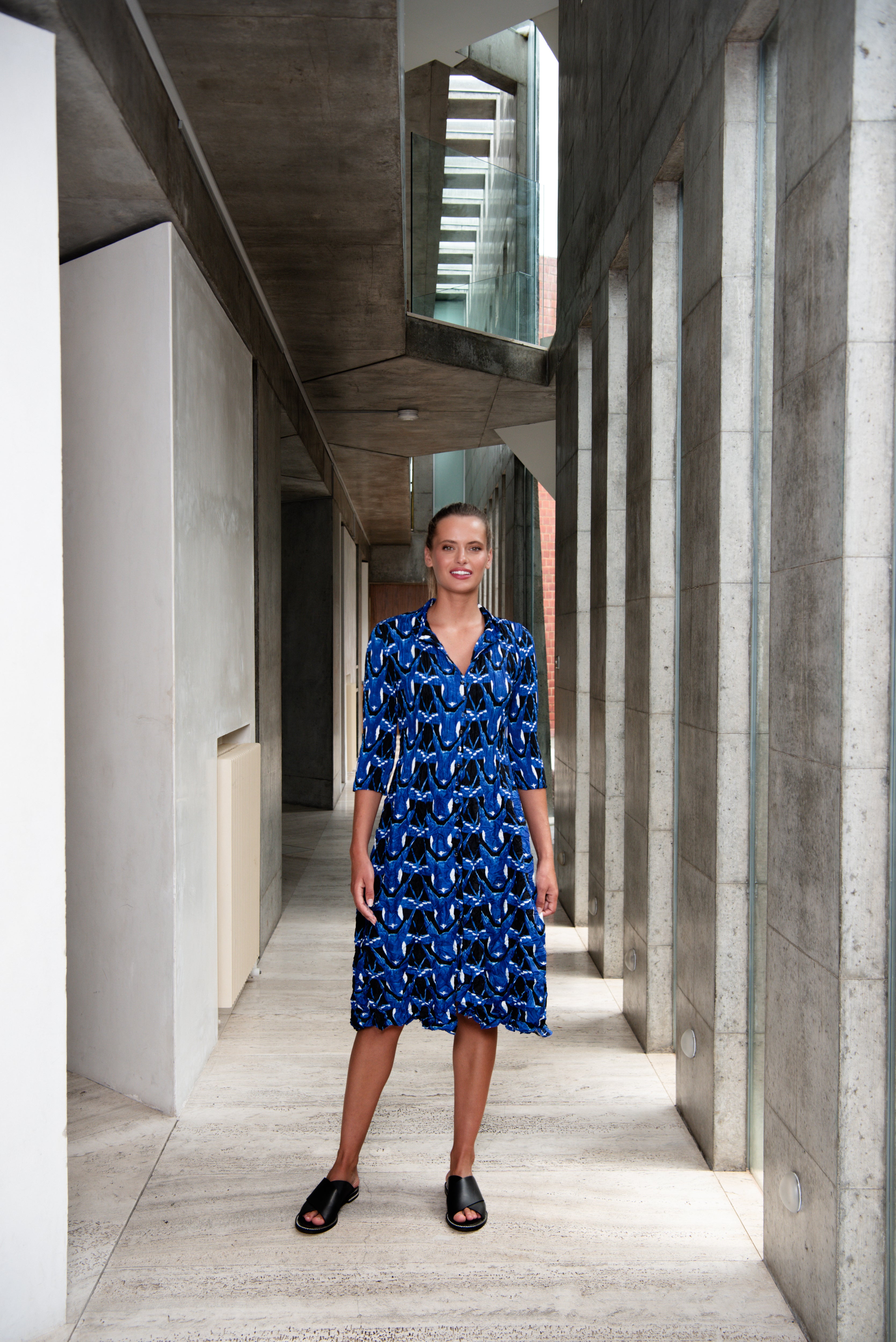Nehru Coat Dress | SS25
