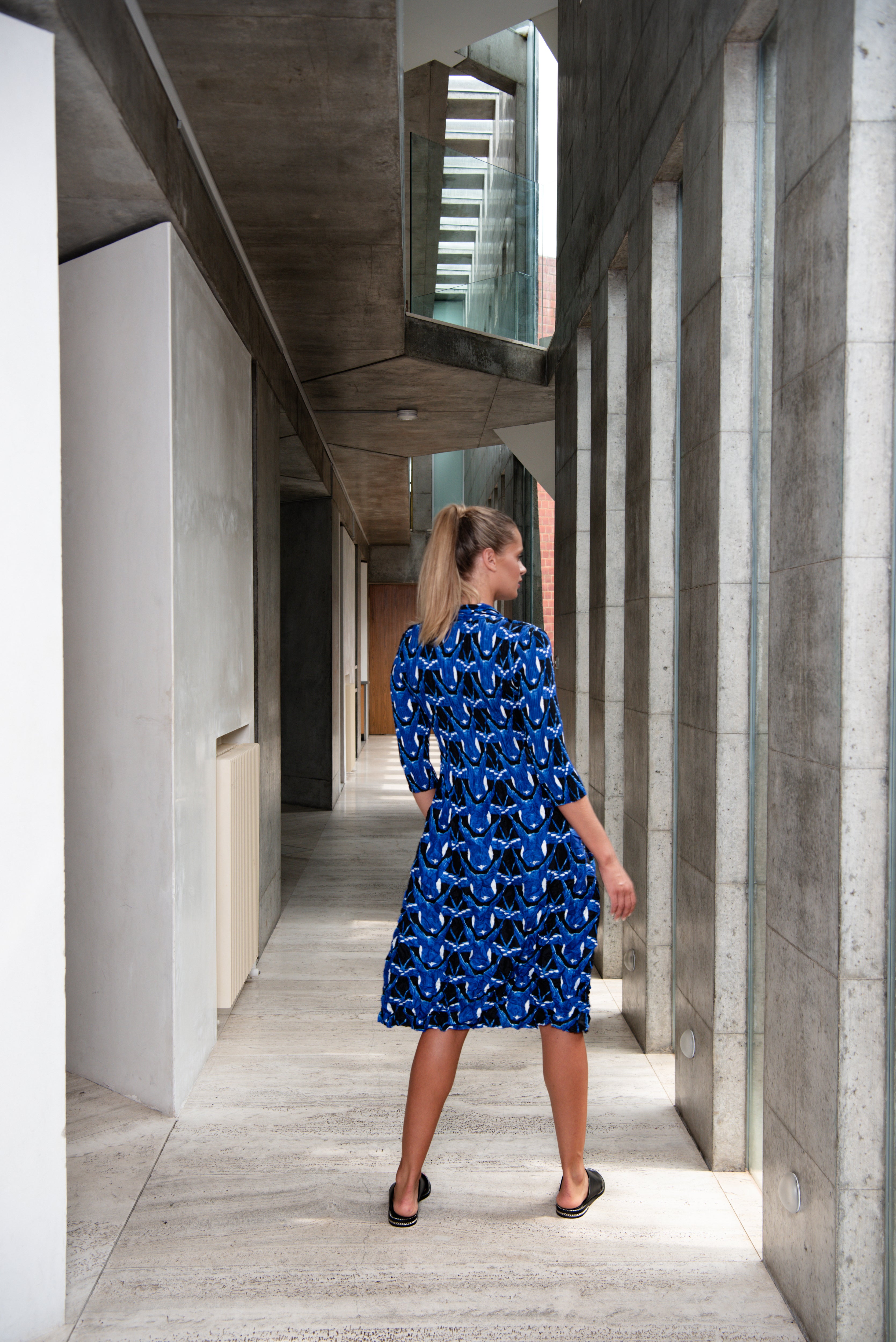 Nehru Coat Dress | SS25