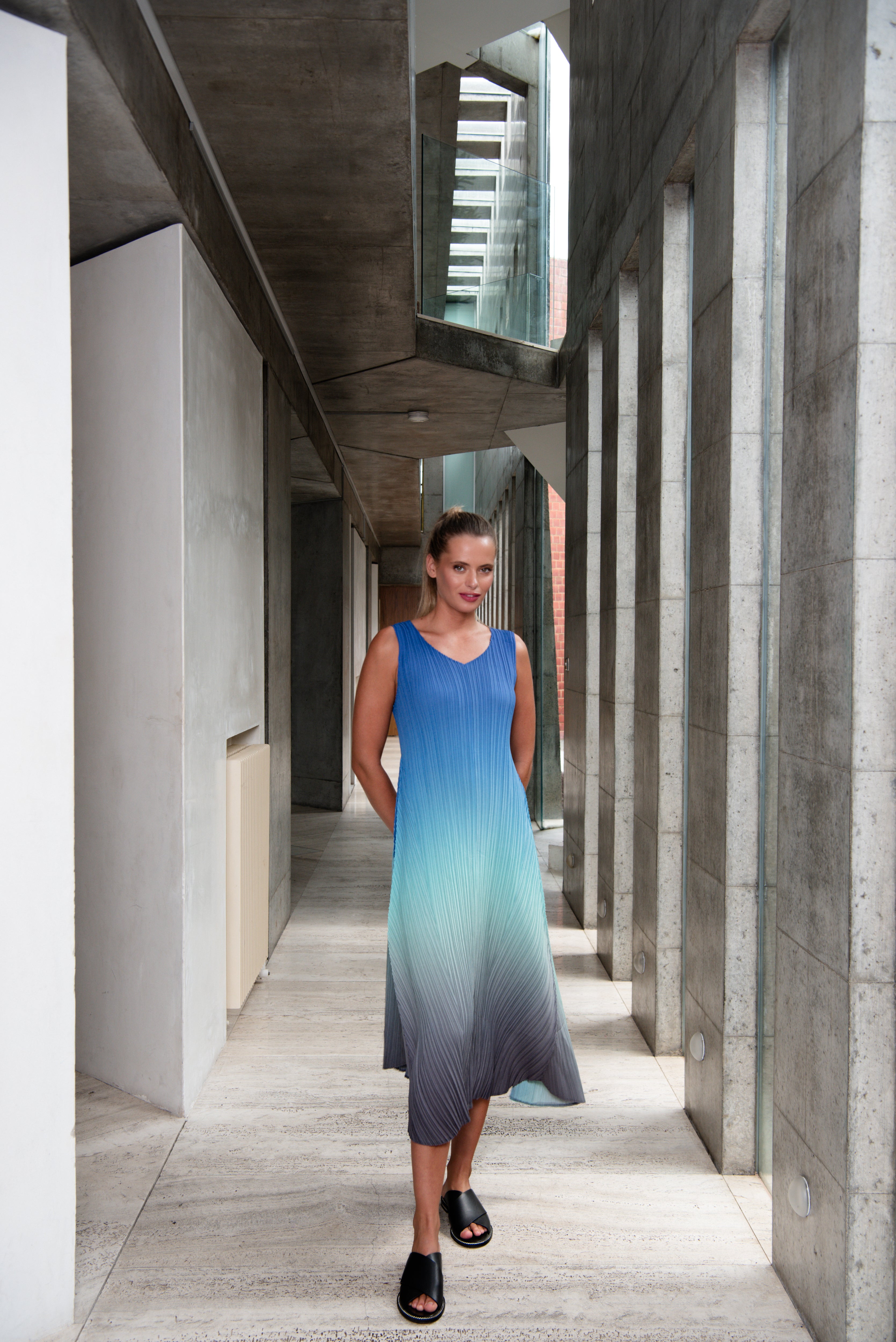 Long Estrella Dress - Ombre | AW24