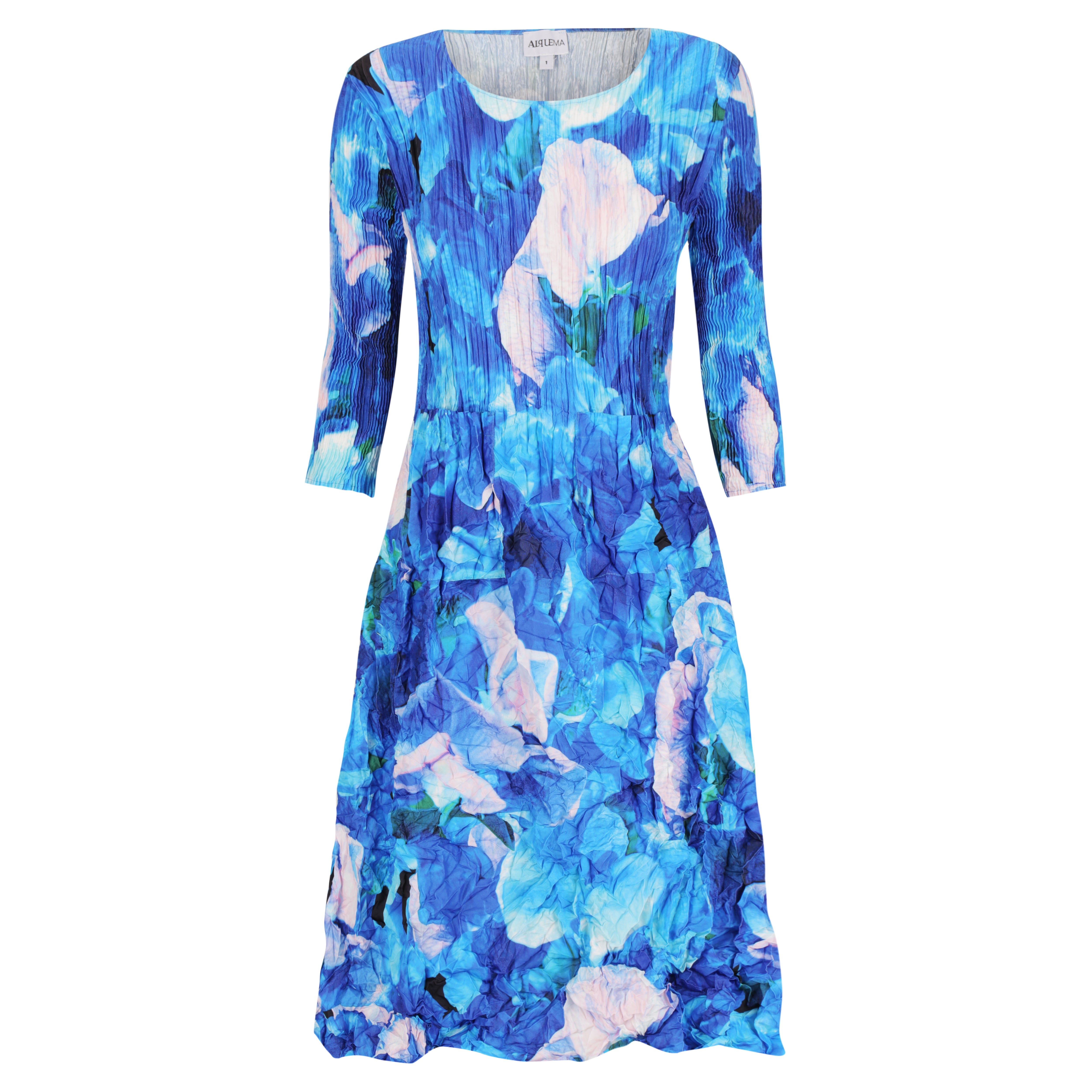 3/4 Sleeve Smash Pocket Dress - Prints | SS25