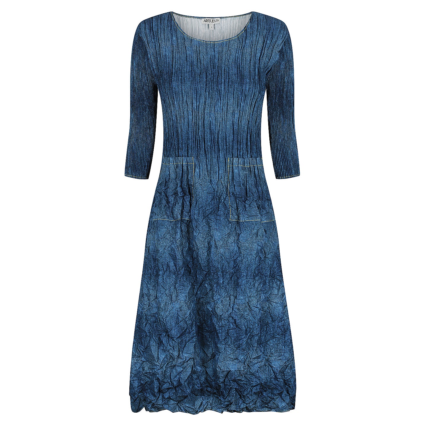 3/4 Sleeve Smash Dress - Prints