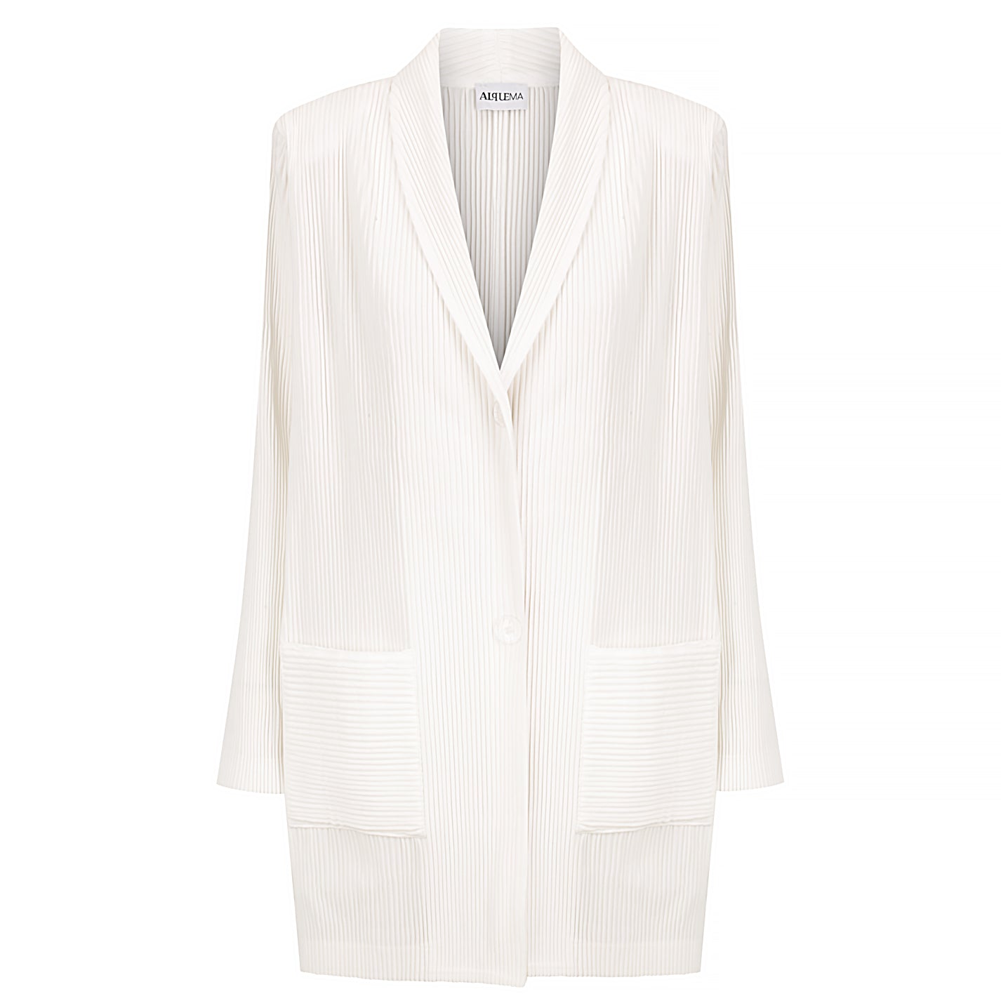 Plisse Blazer