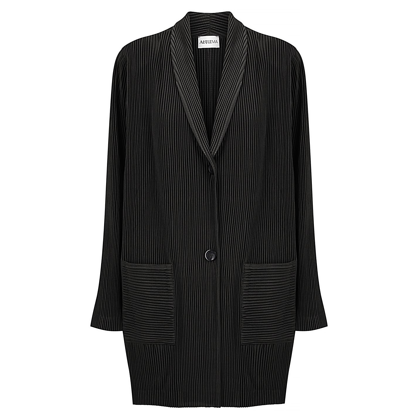 Plisse Blazer