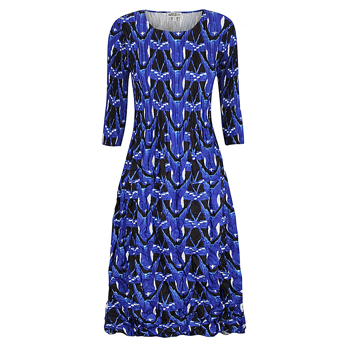 3/4 Sleeve Smash Pocket Dress - Prints | AW24