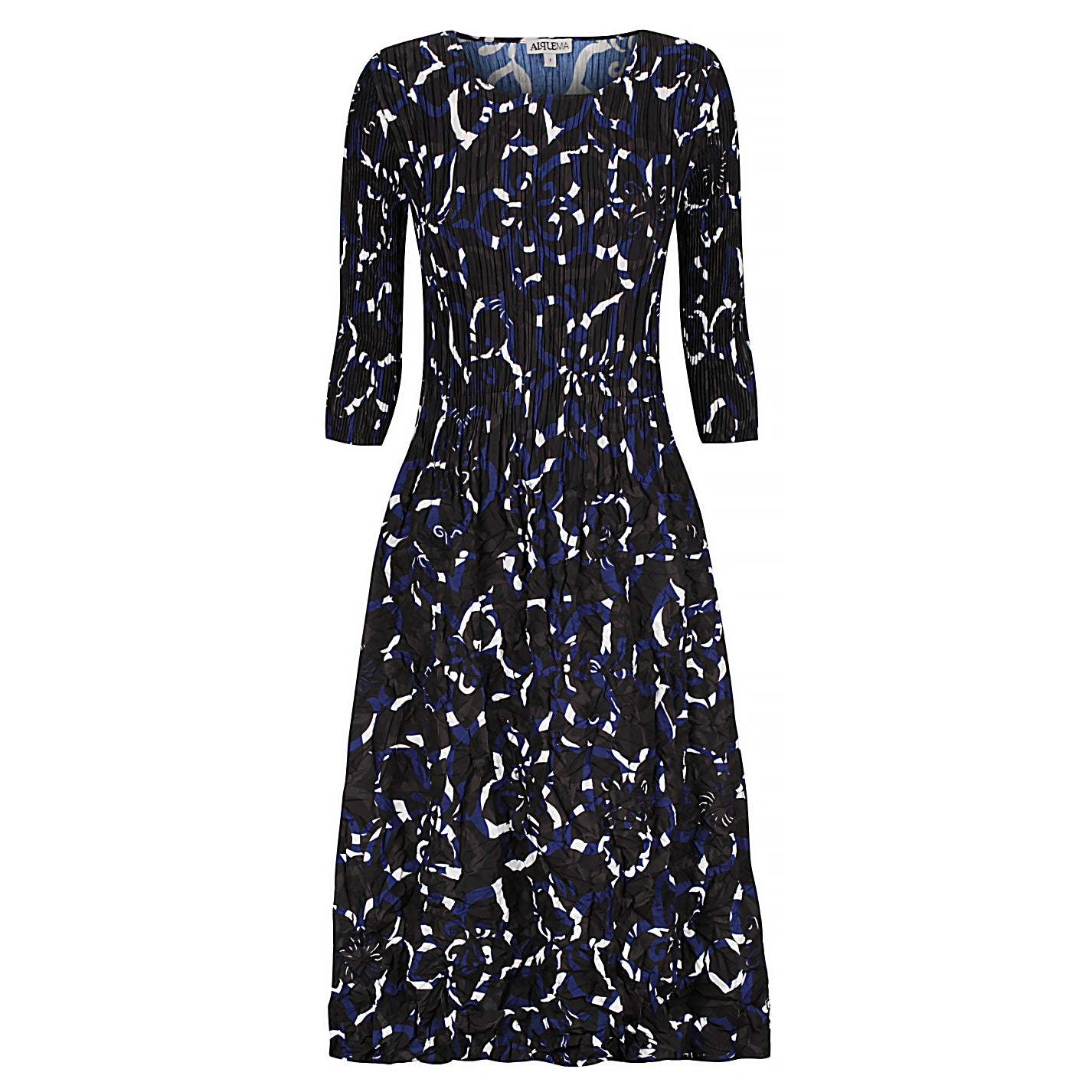 3/4 Sleeve Smash Dress - Prints