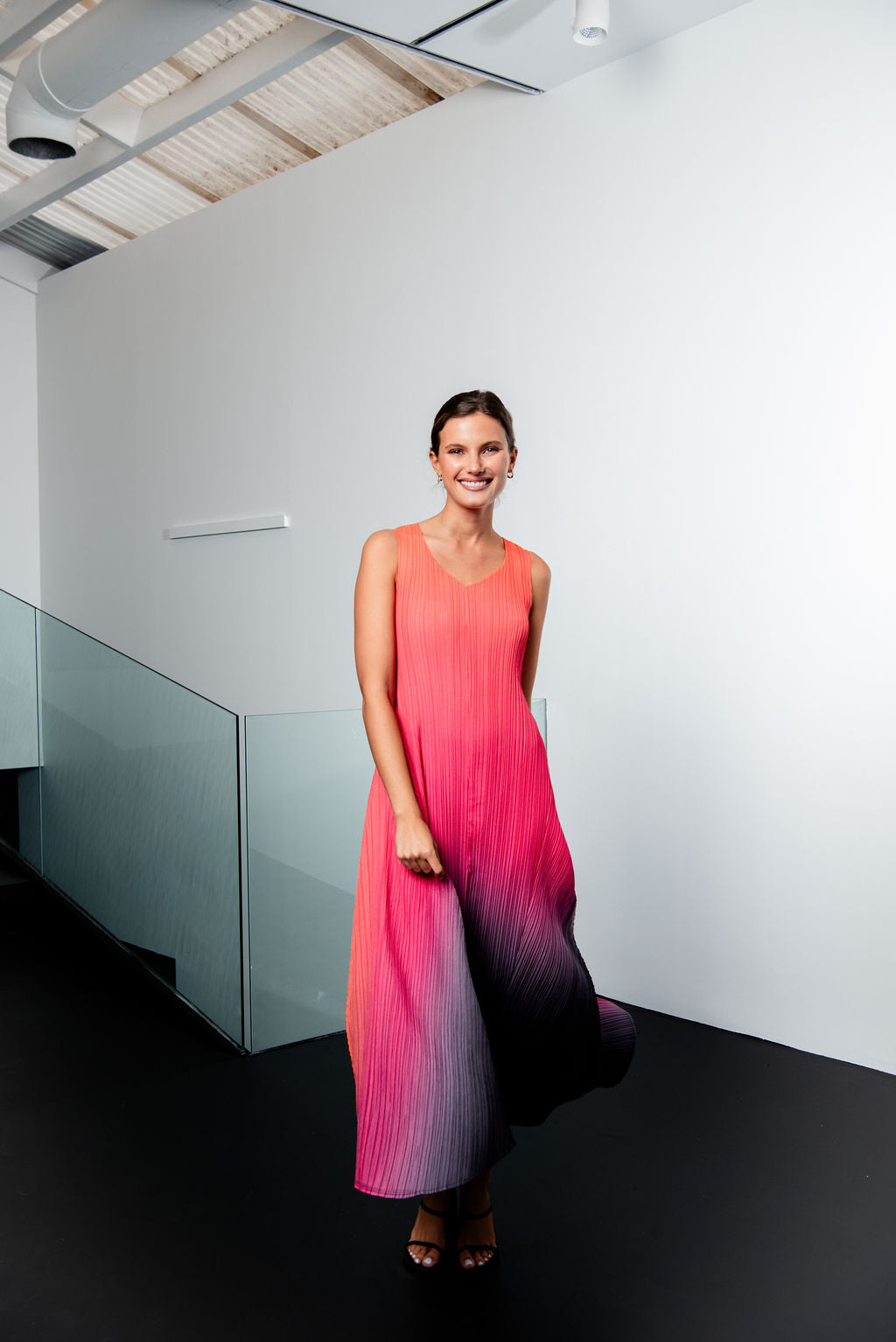Long Estrella Dress - Ombre | AW24