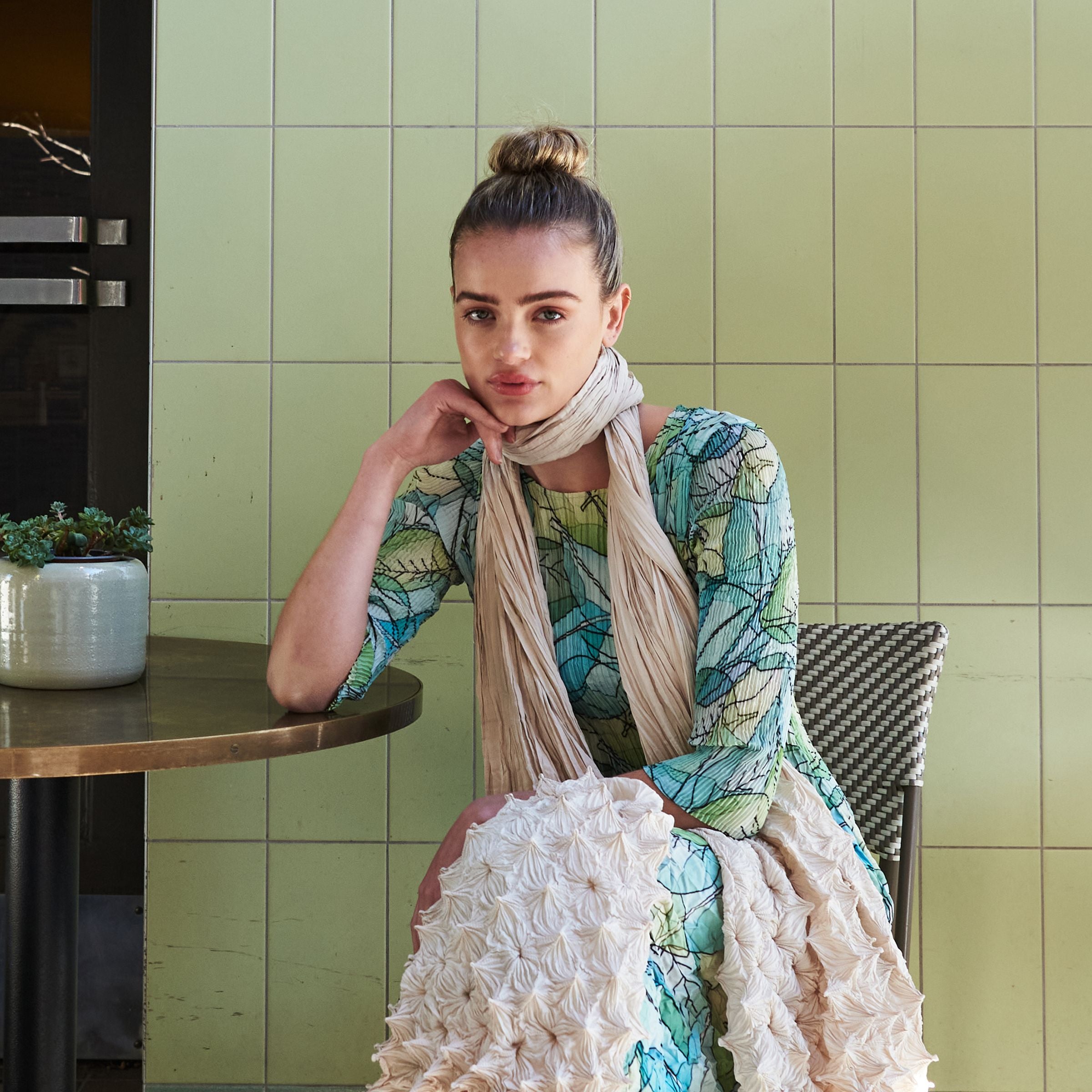 3/4 Sleeve Smash Dress - Prints