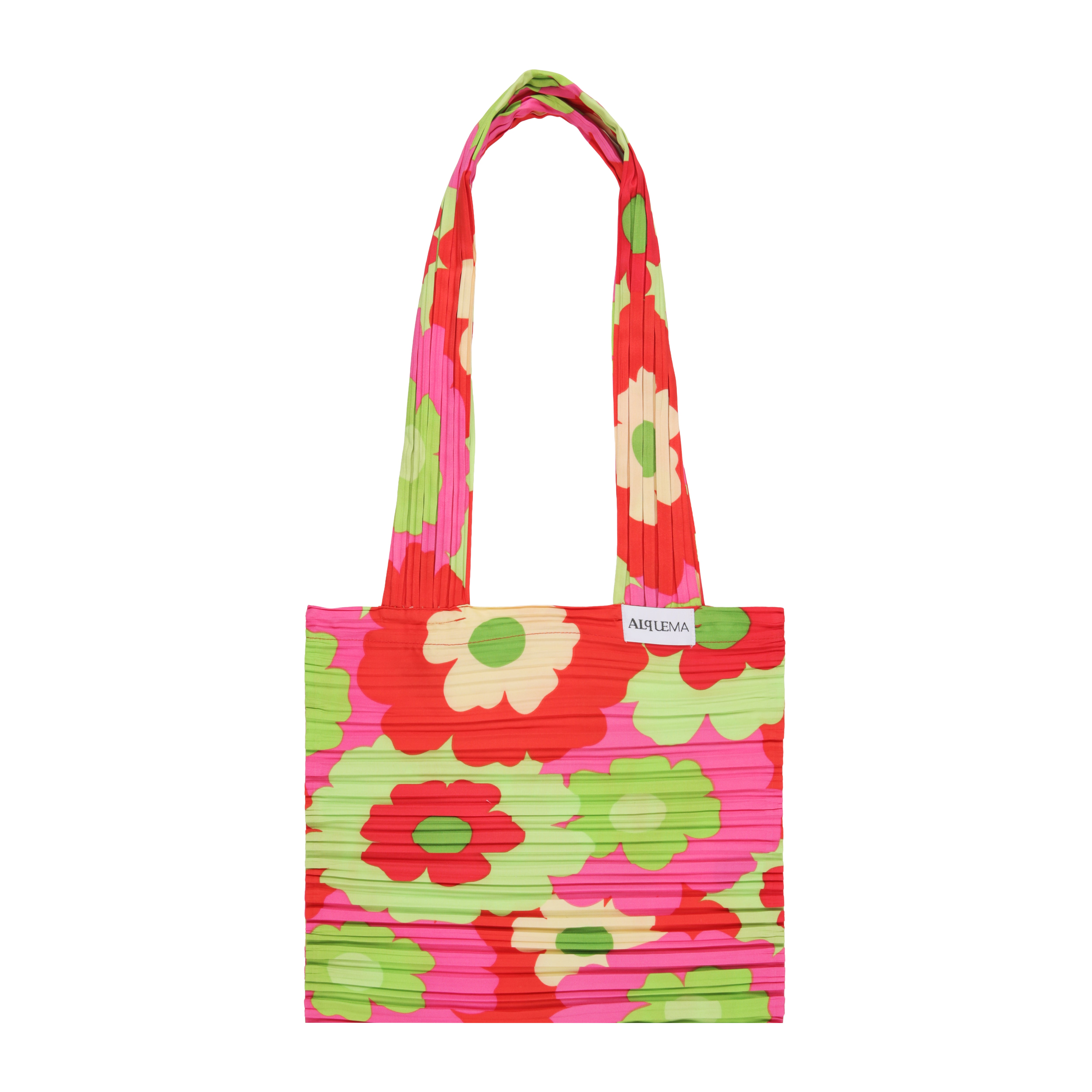 Pleated Tote Bag