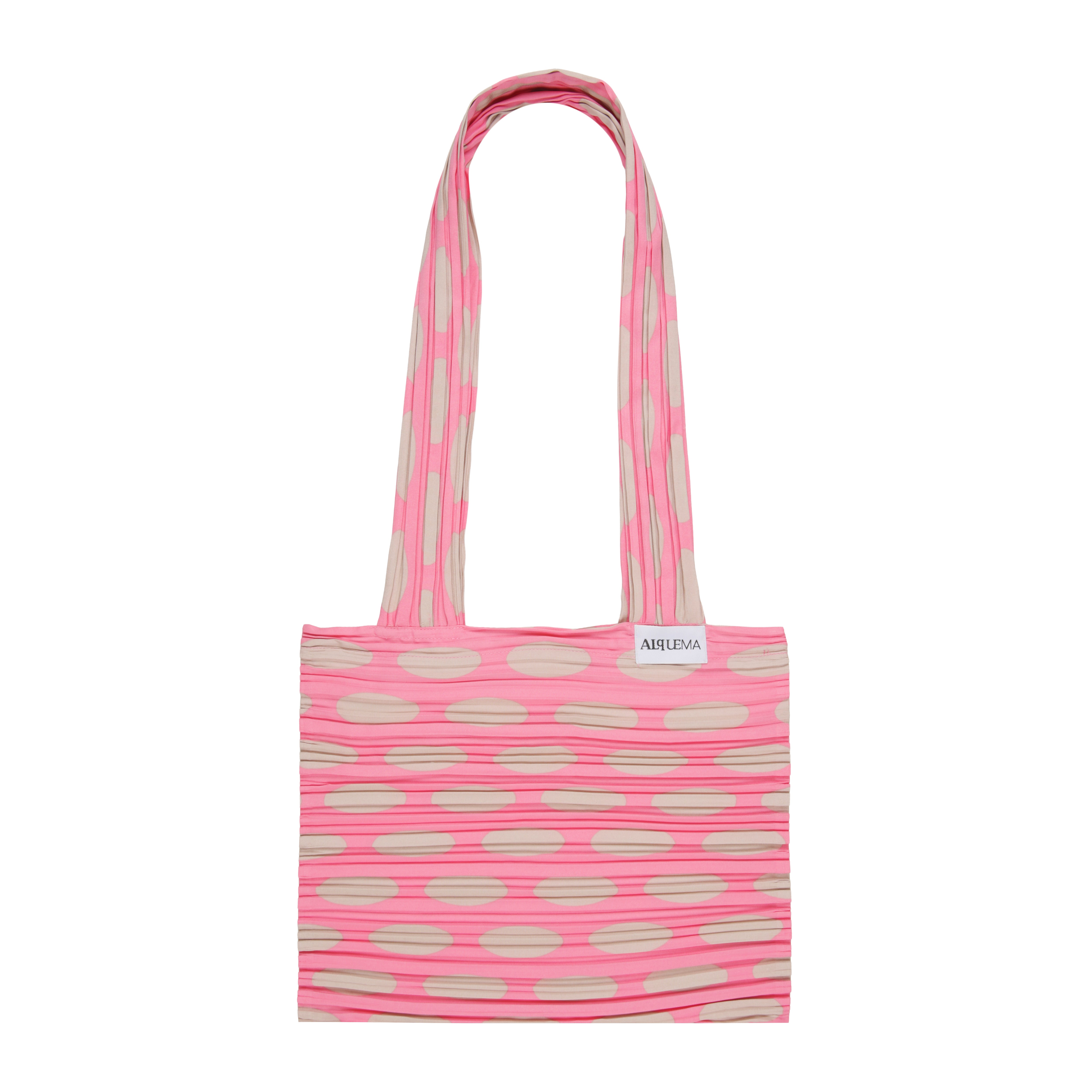 Pleated Tote Bag