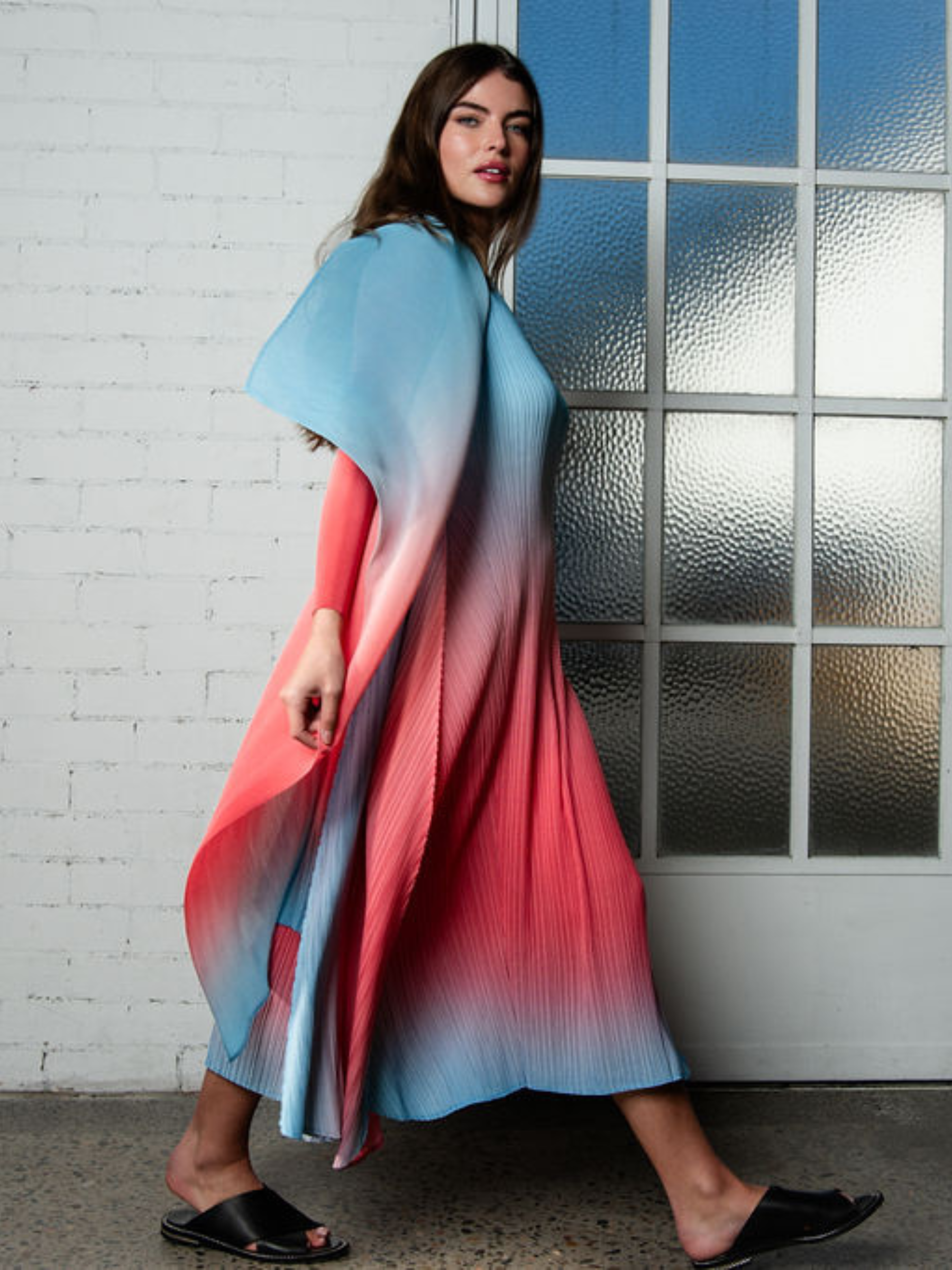 Collare Coat - Ombre