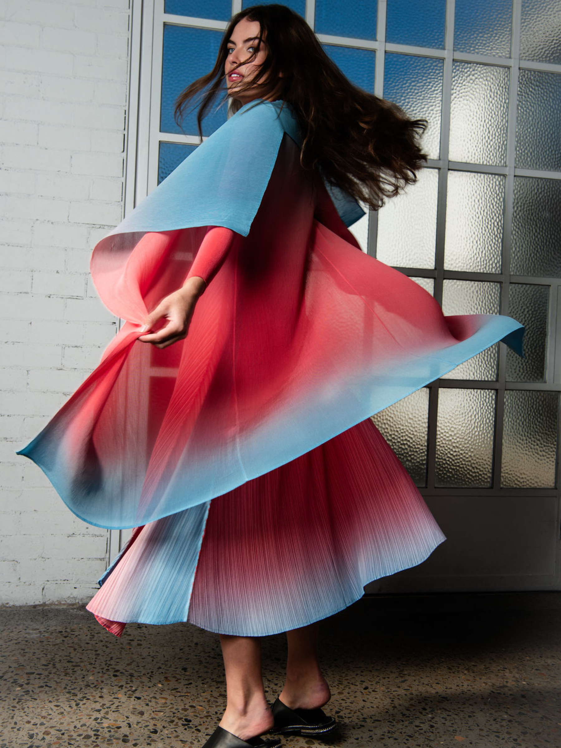 Collare Coat - Ombre | SS25