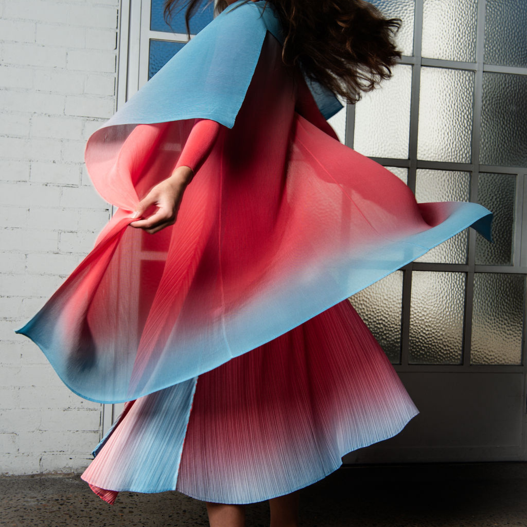 Collare Coat - Ombre