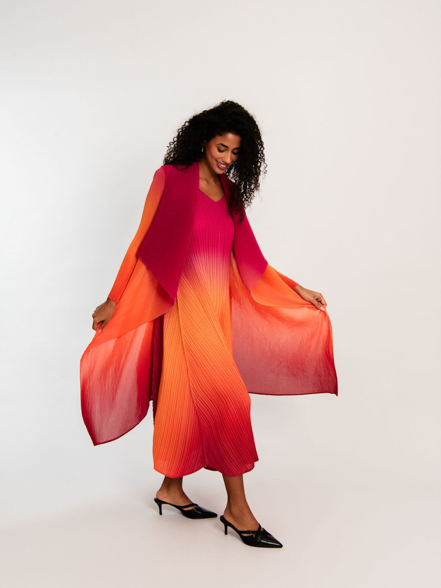 Collare Coat - Ombre