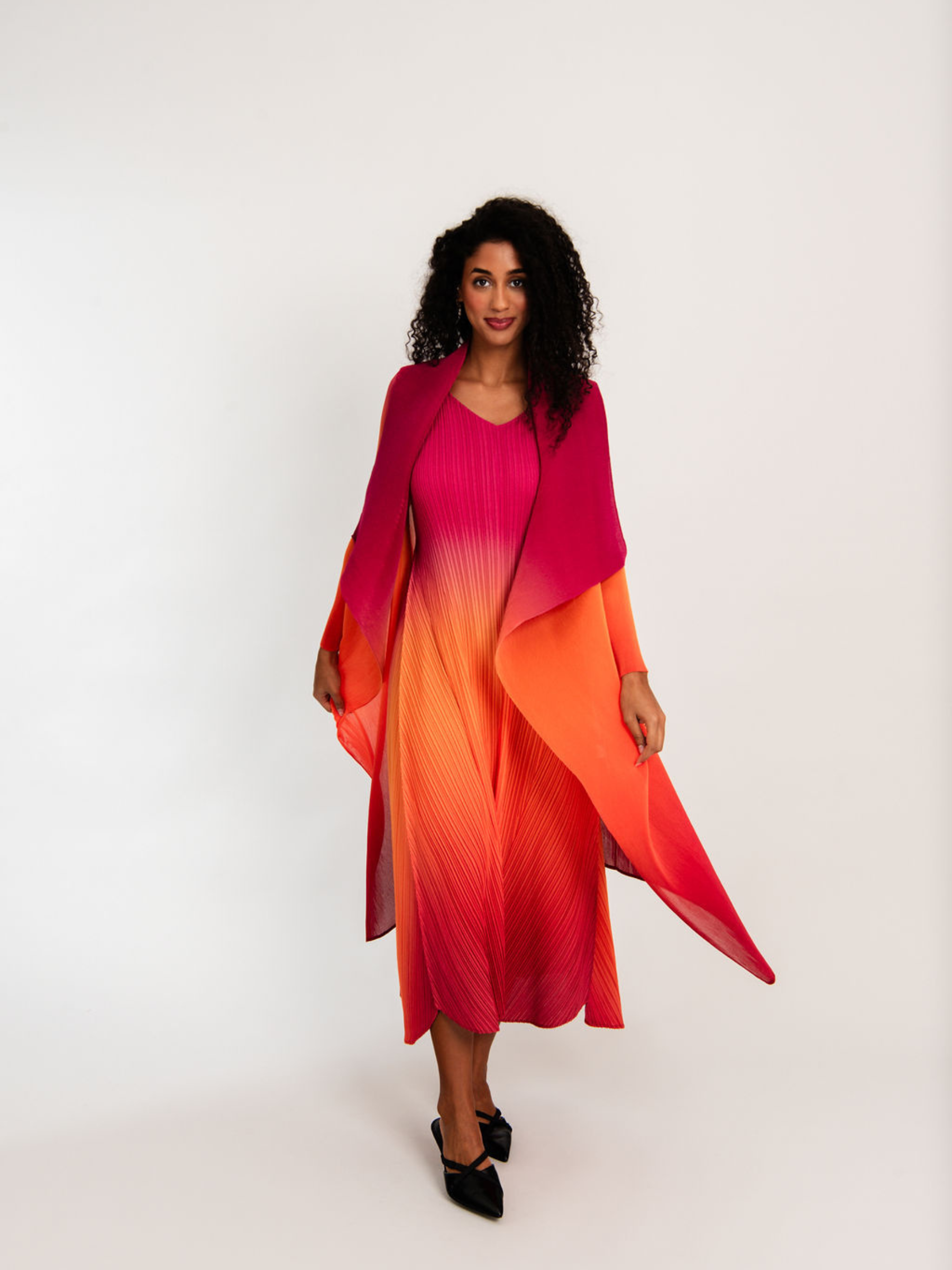 Collare Coat - Ombre