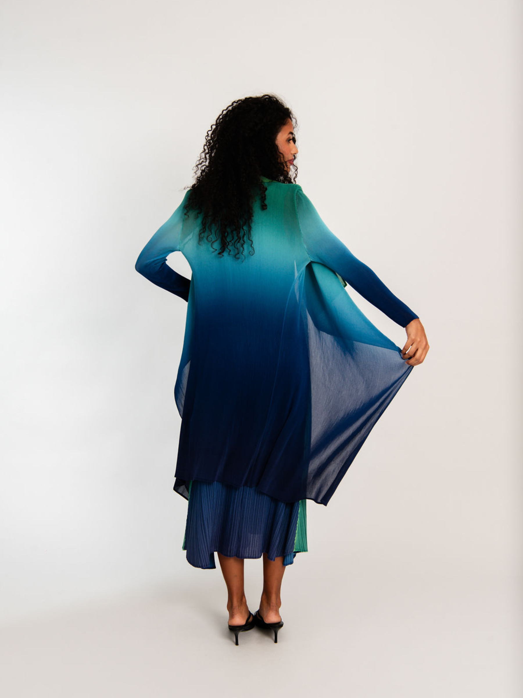 Collare Coat - Ombre