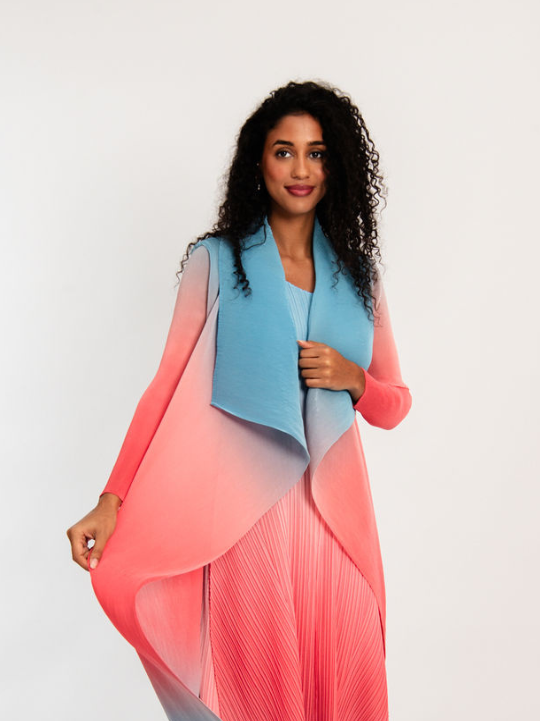 Collare Coat - Ombre