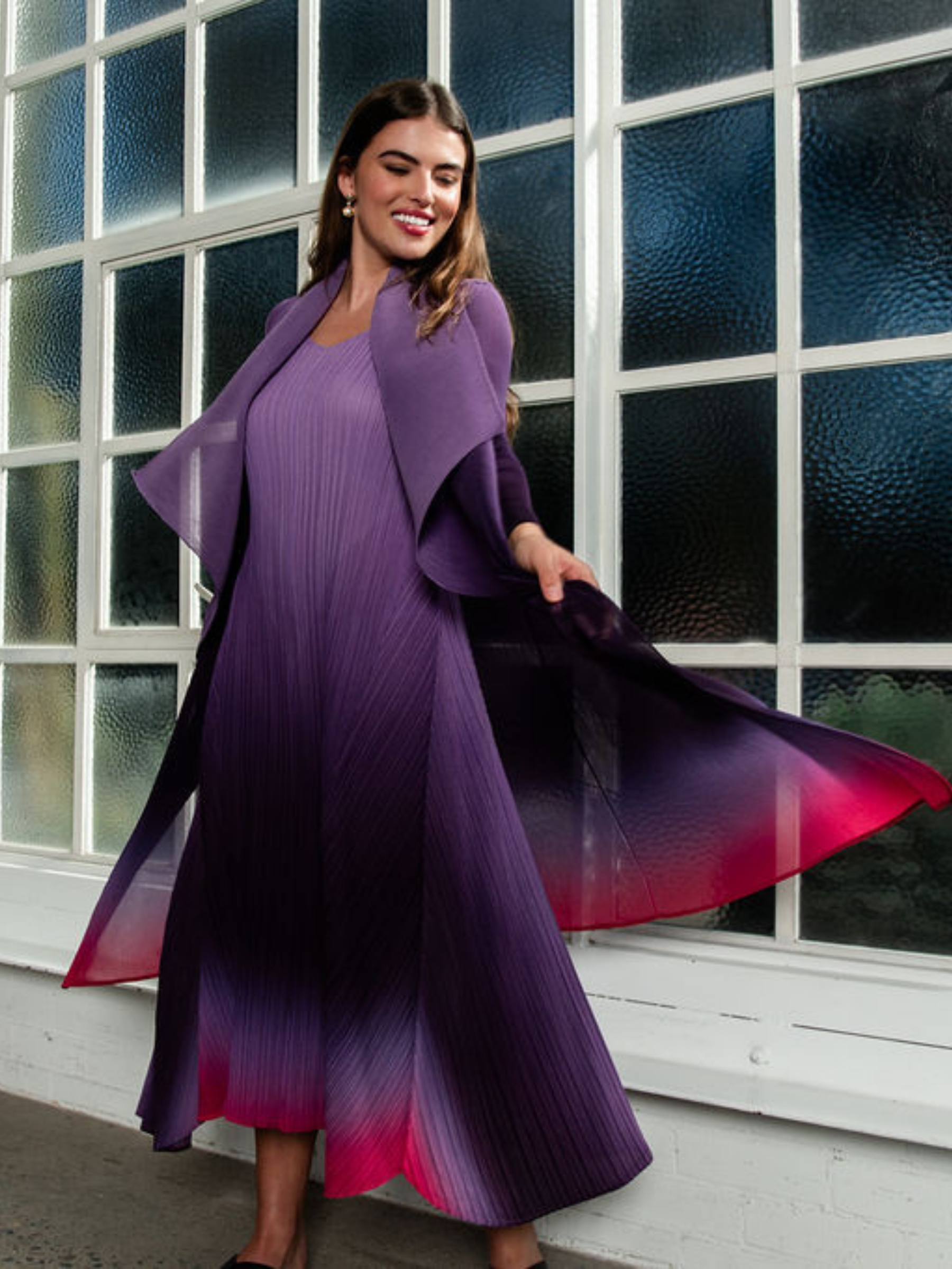 Collare Coat - Ombre | SS25