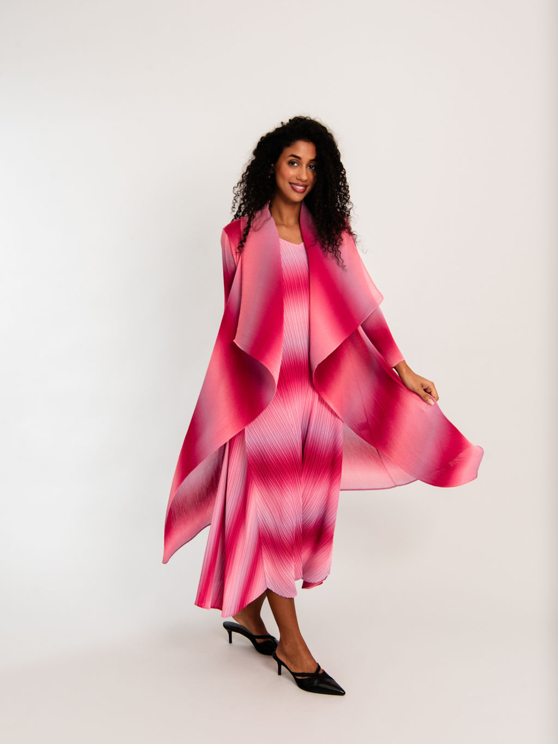 Collare Coat - Ombre