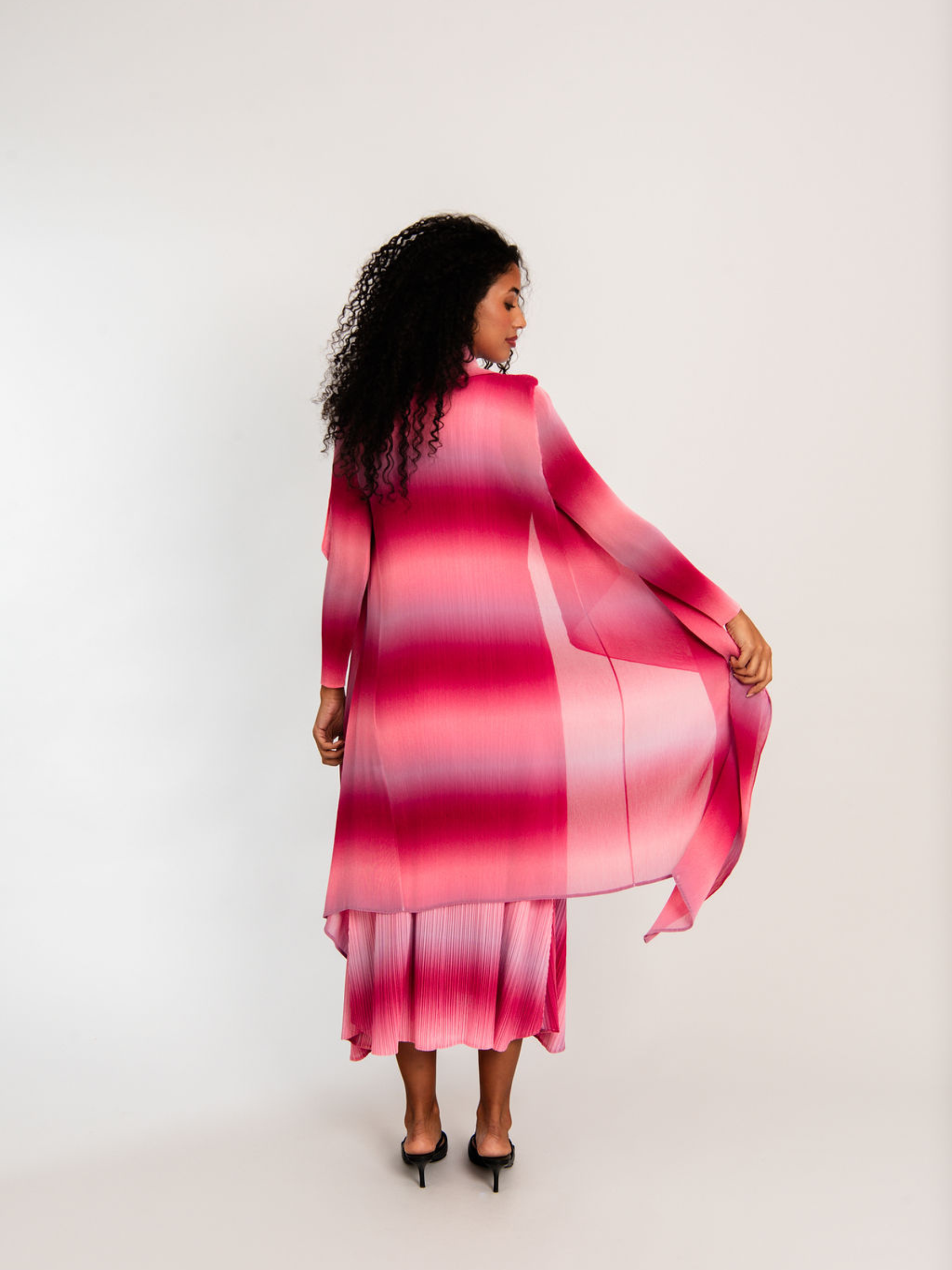 Collare Coat - Ombre