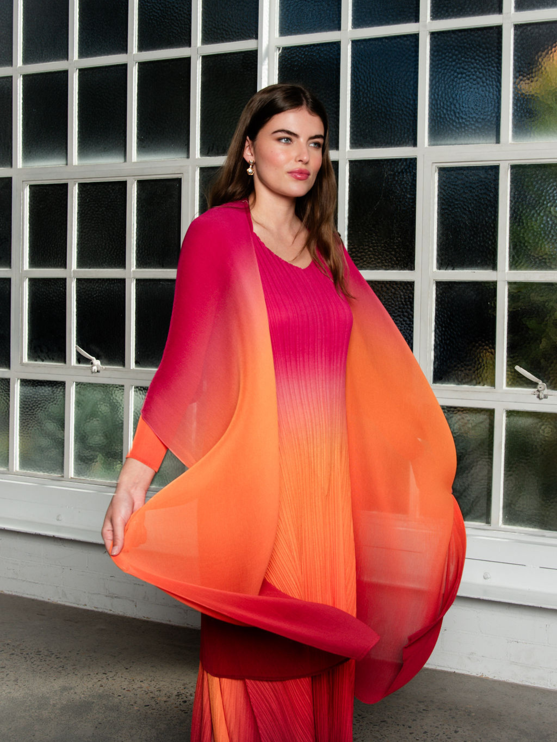 Collare Coat - Ombre | SS25