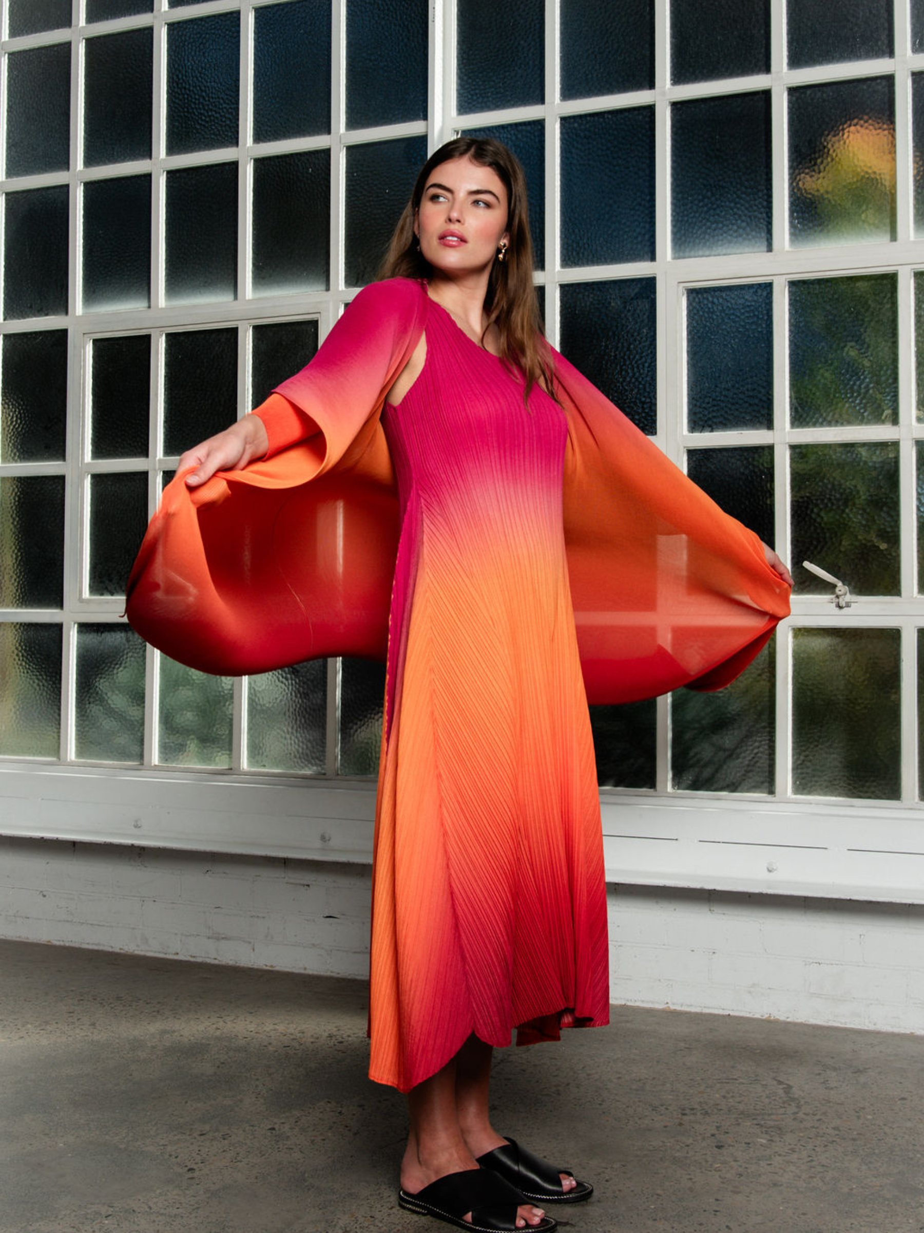Collare Coat - Ombre | SS25