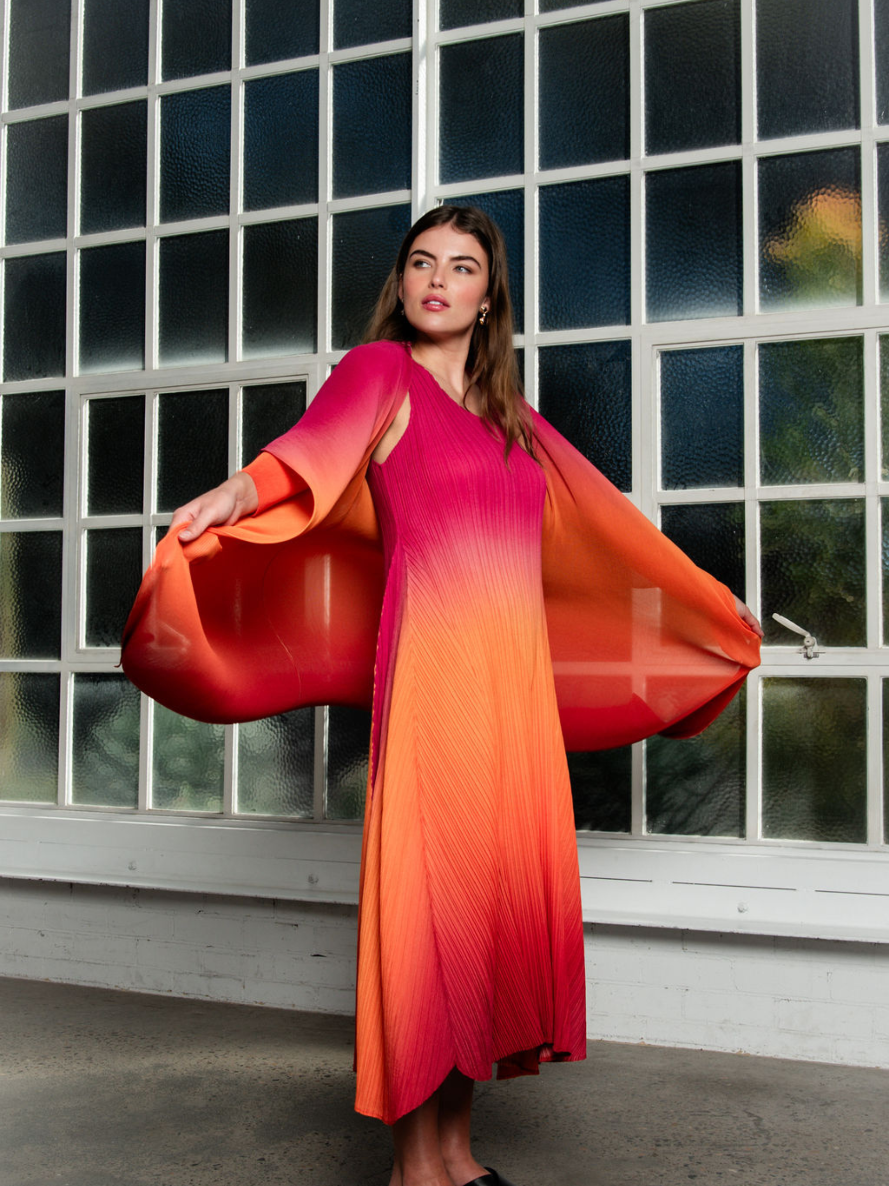 Long Estrella Dress - Ombre