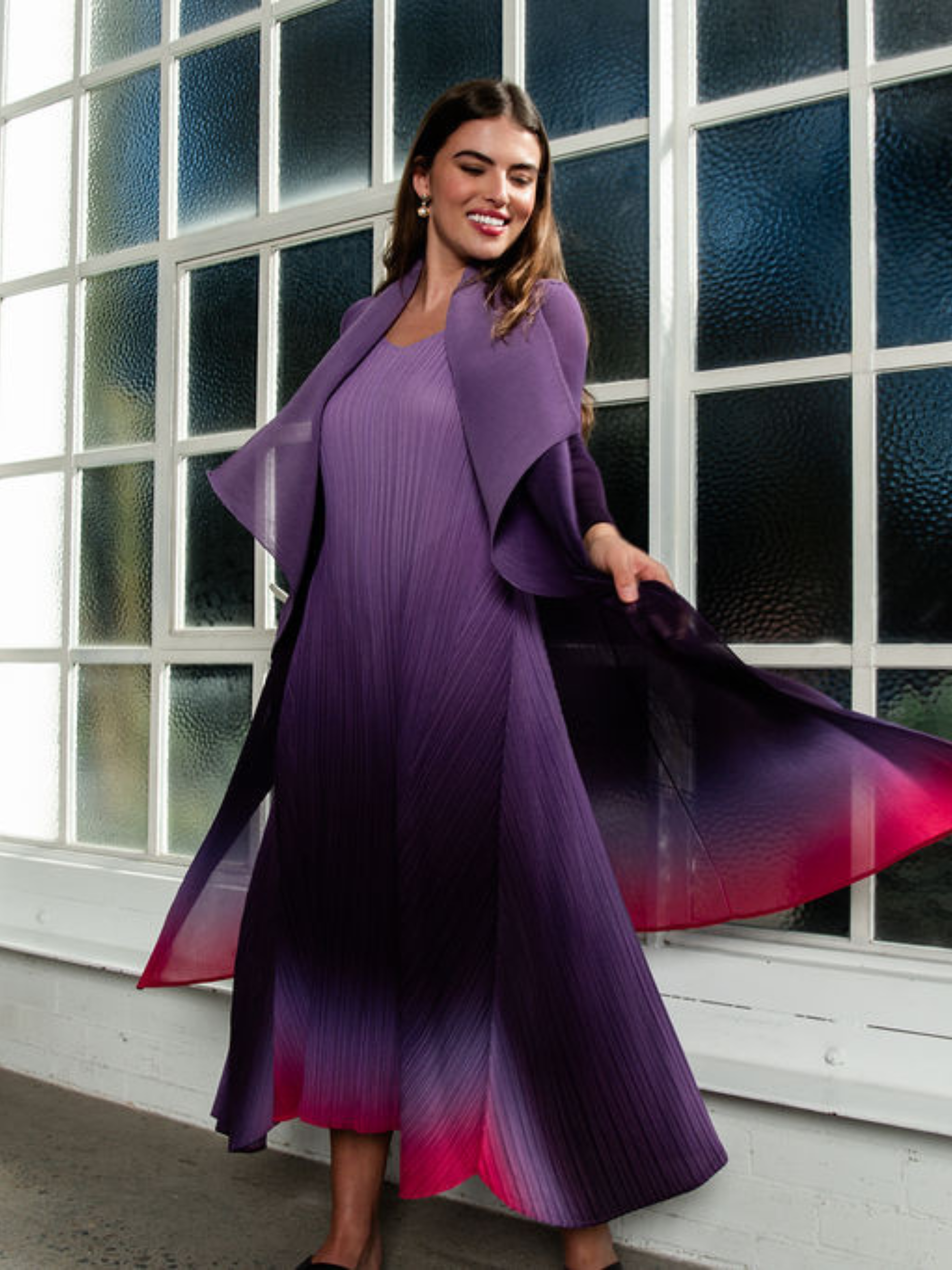 Long Estrella Dress - Ombre