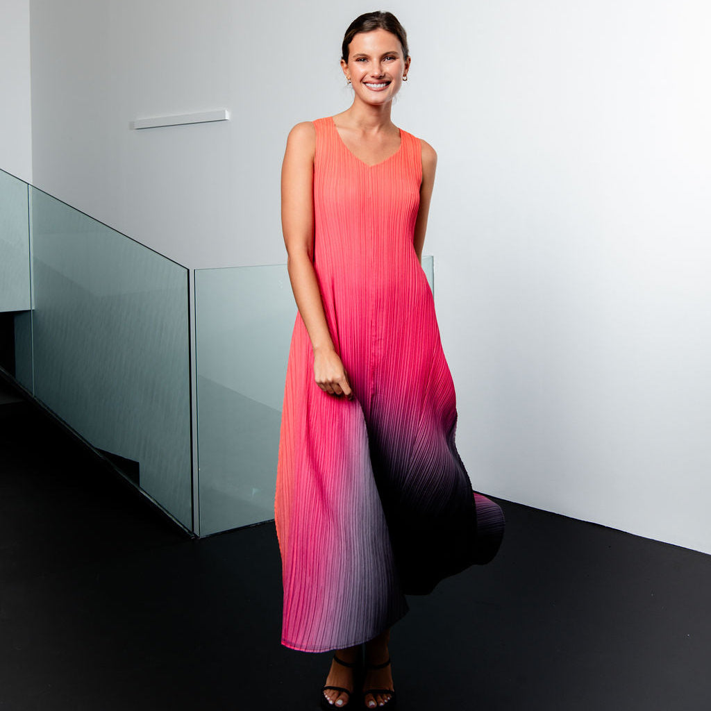 Long Estrella Dress - Ombre