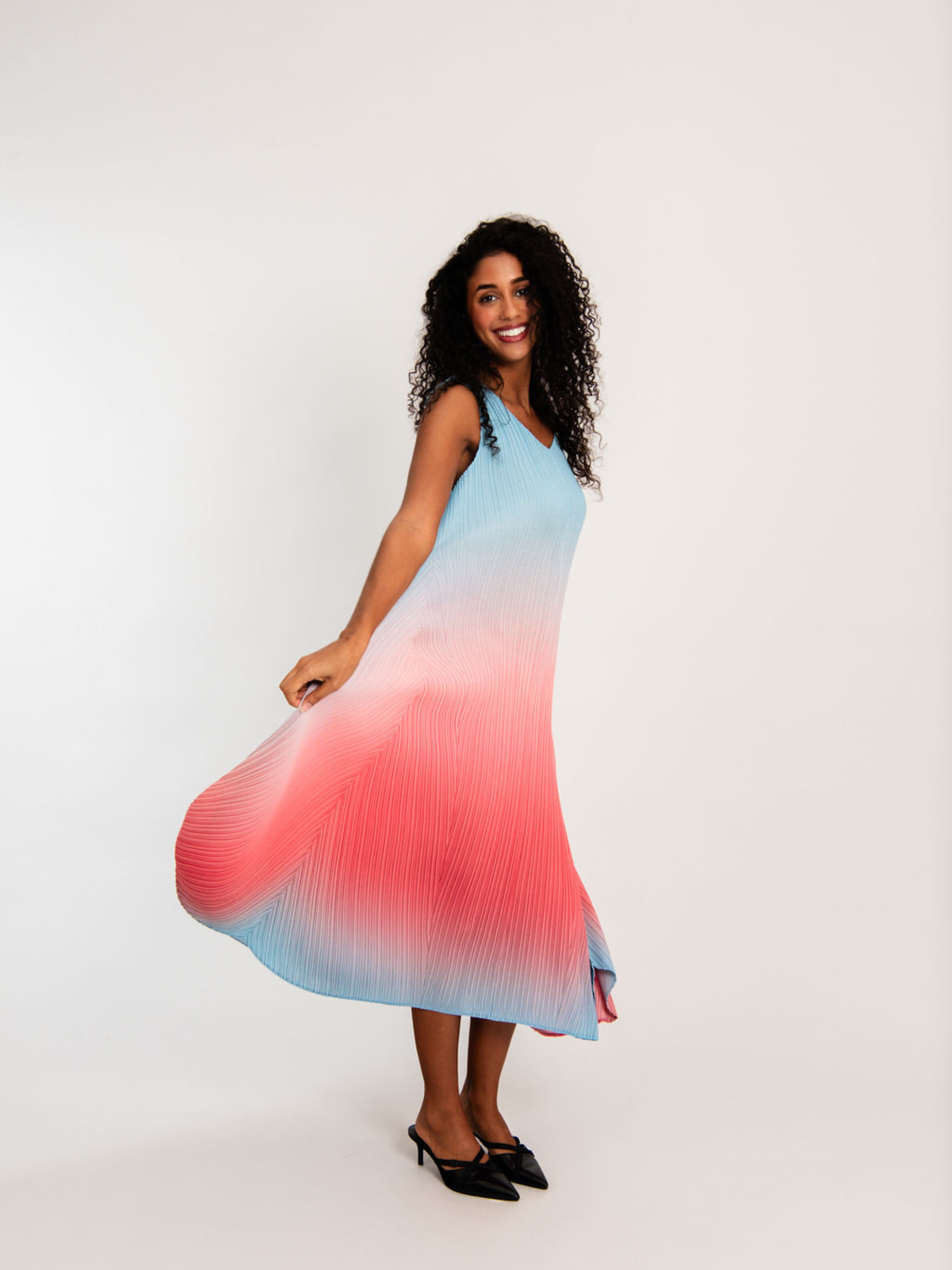 Long Estrella Dress - Ombre
