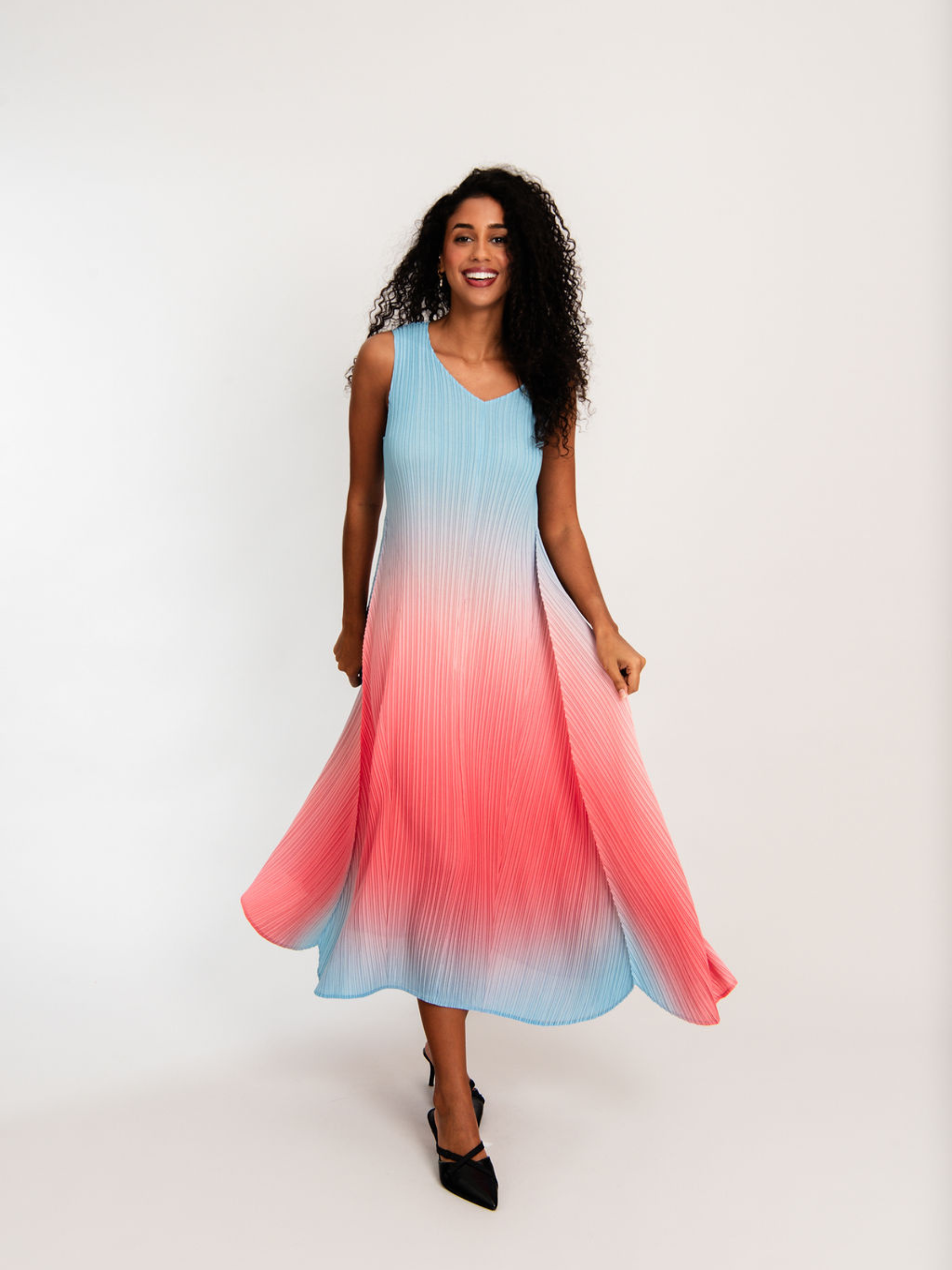 Long Estrella Dress - Ombre