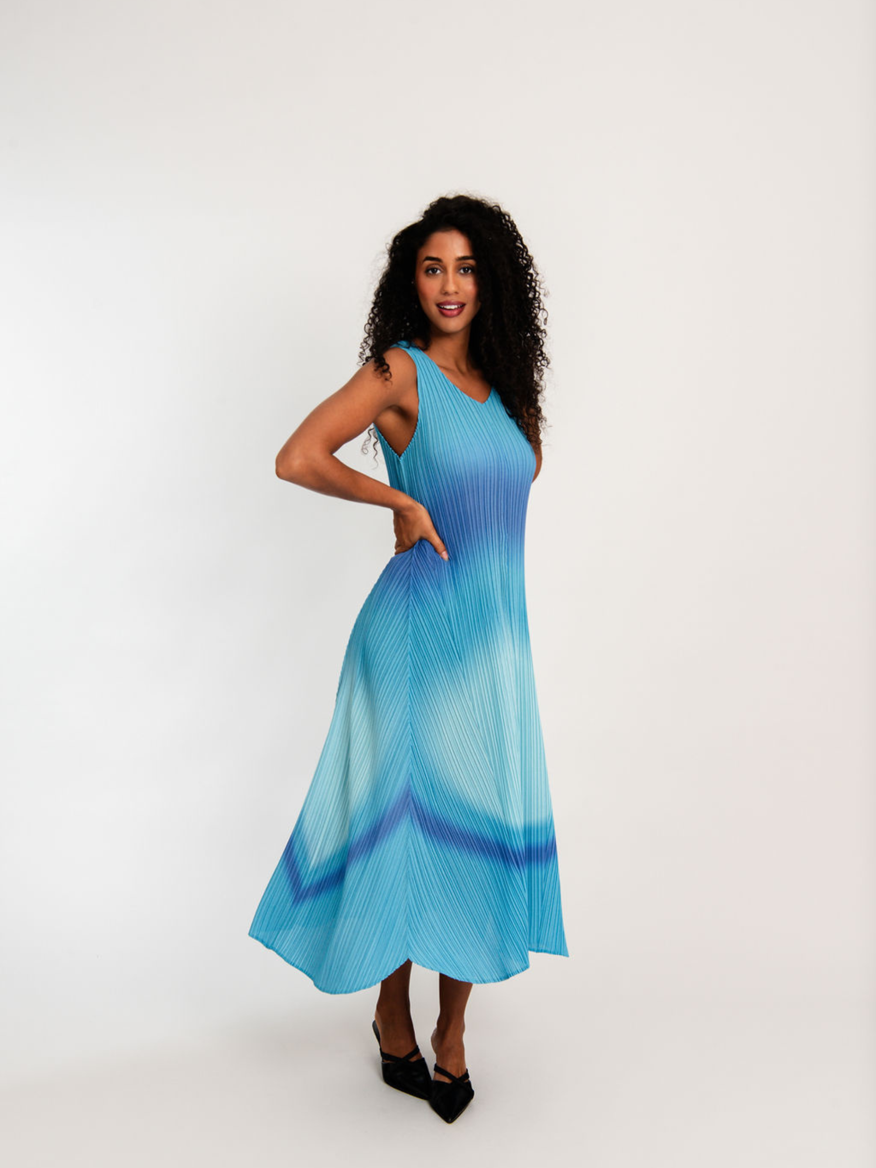 Long Estrella Dress - Ombre