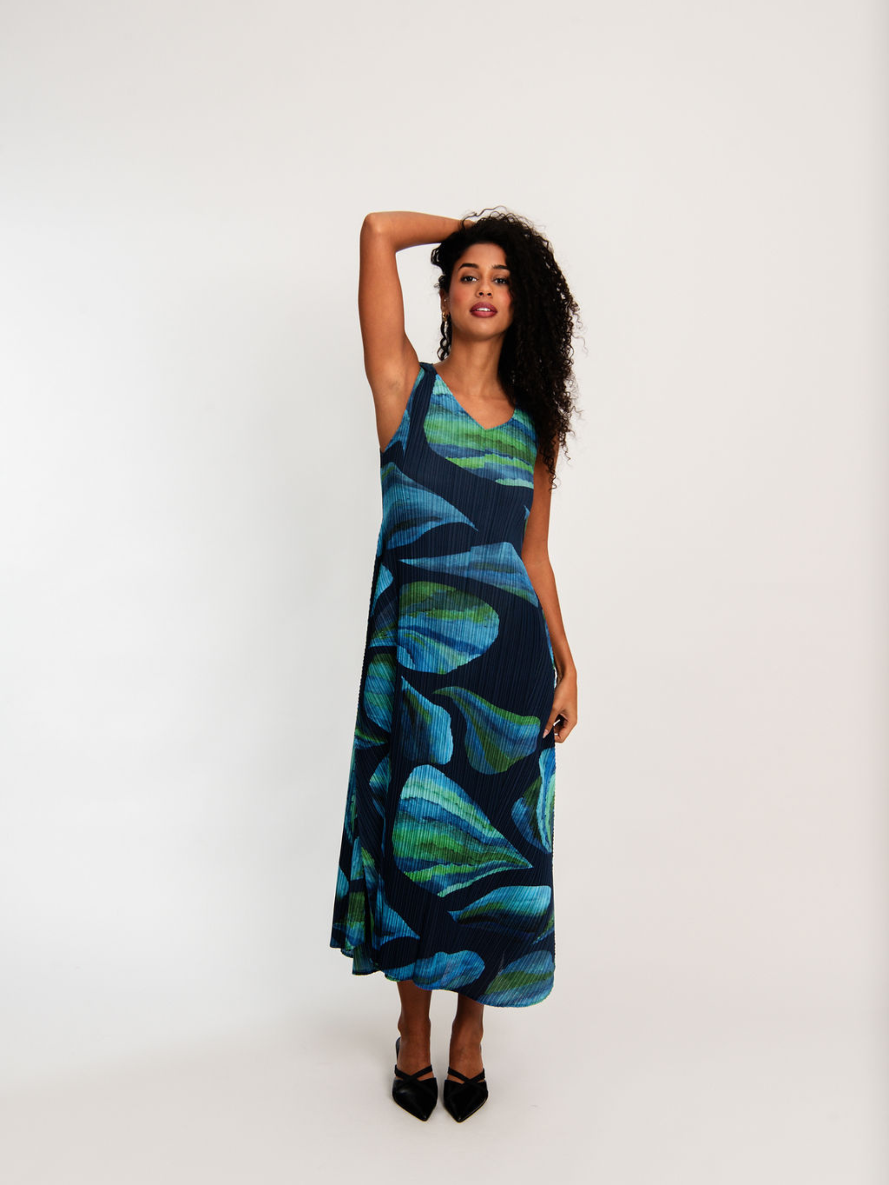 Long Estrella Dress - Prints