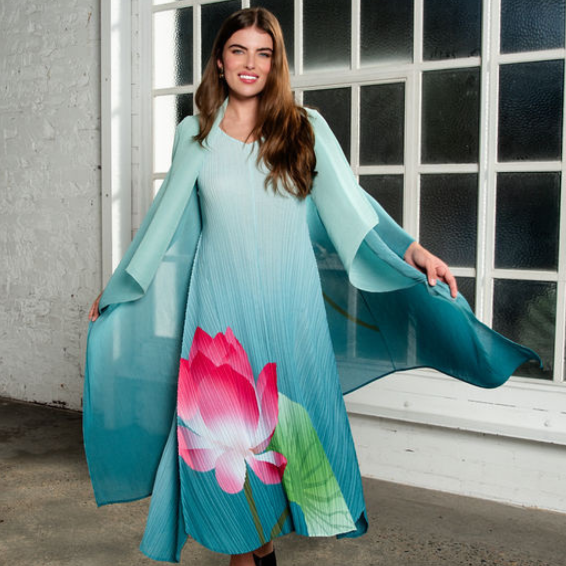 Long Estrella Dress - Prints