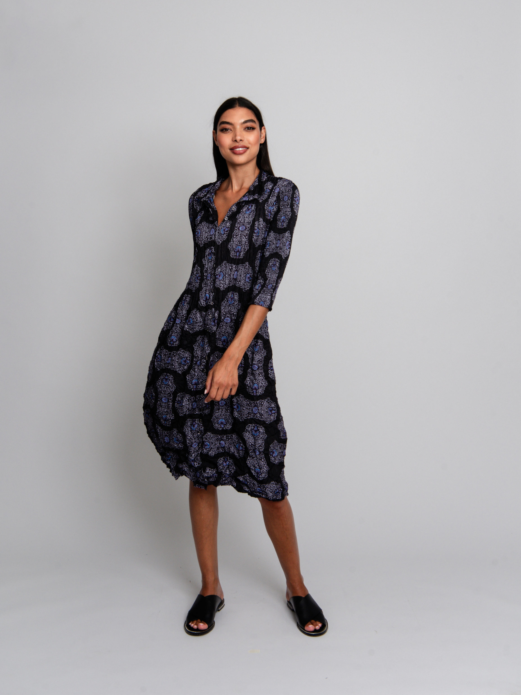 Nehru Coat Dress | SS25