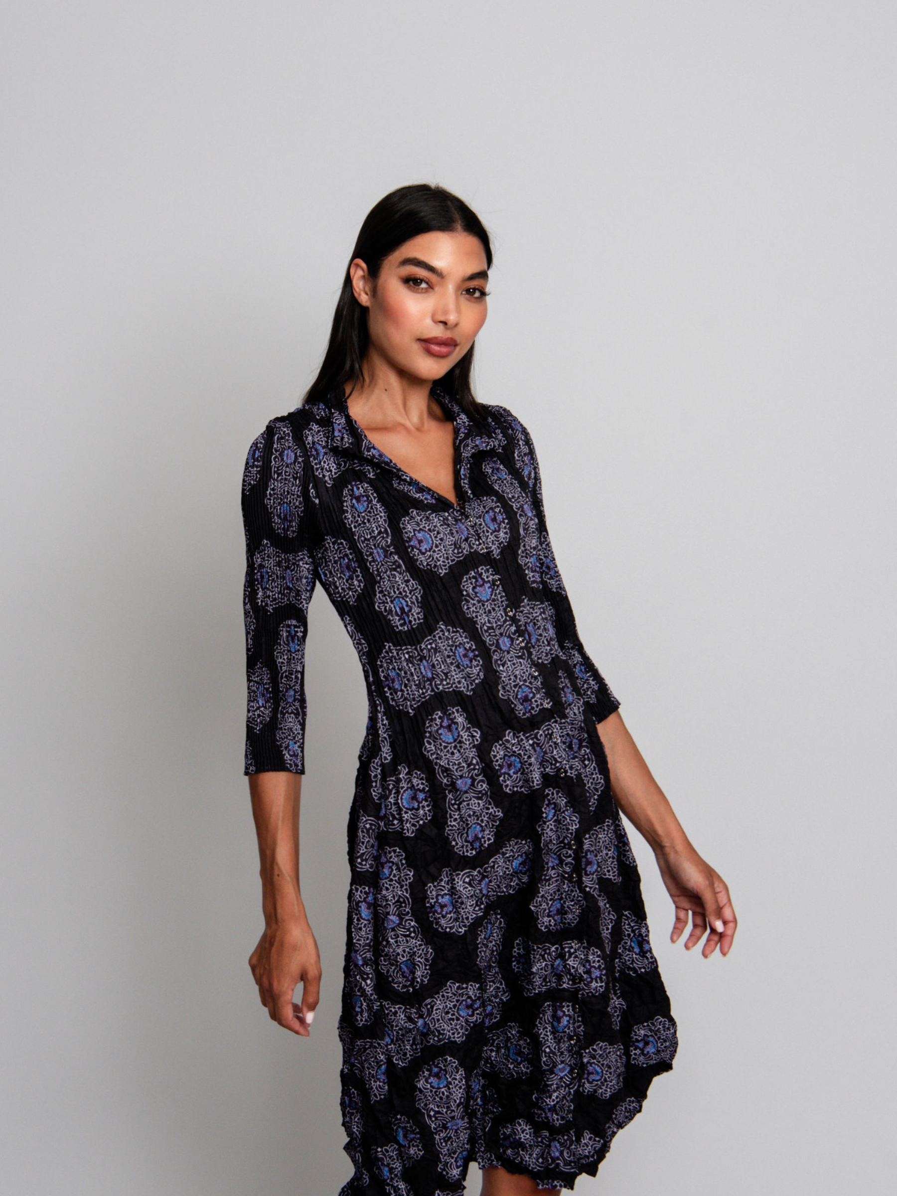 Nehru Coat Dress | SS25
