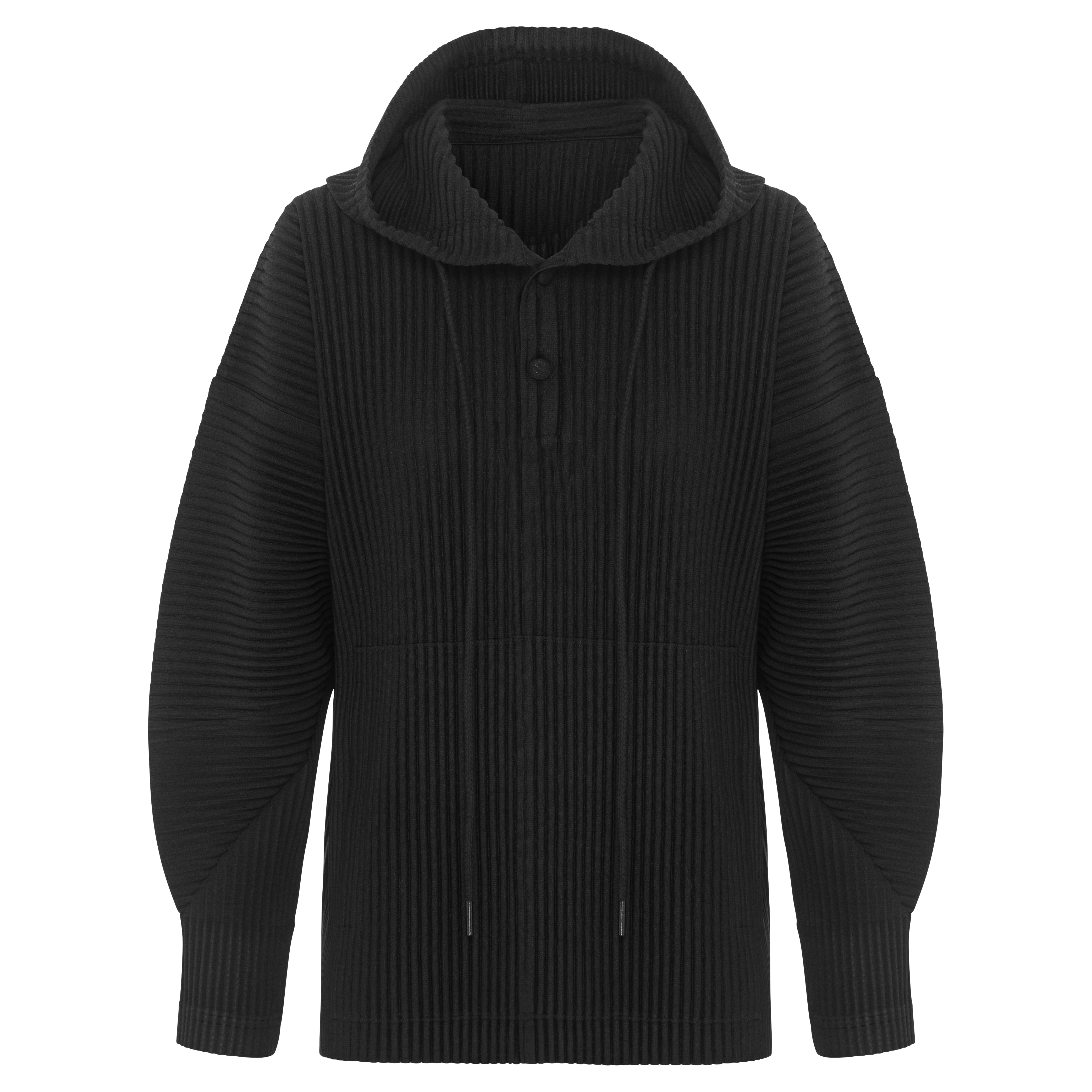 Plisse Hoodie