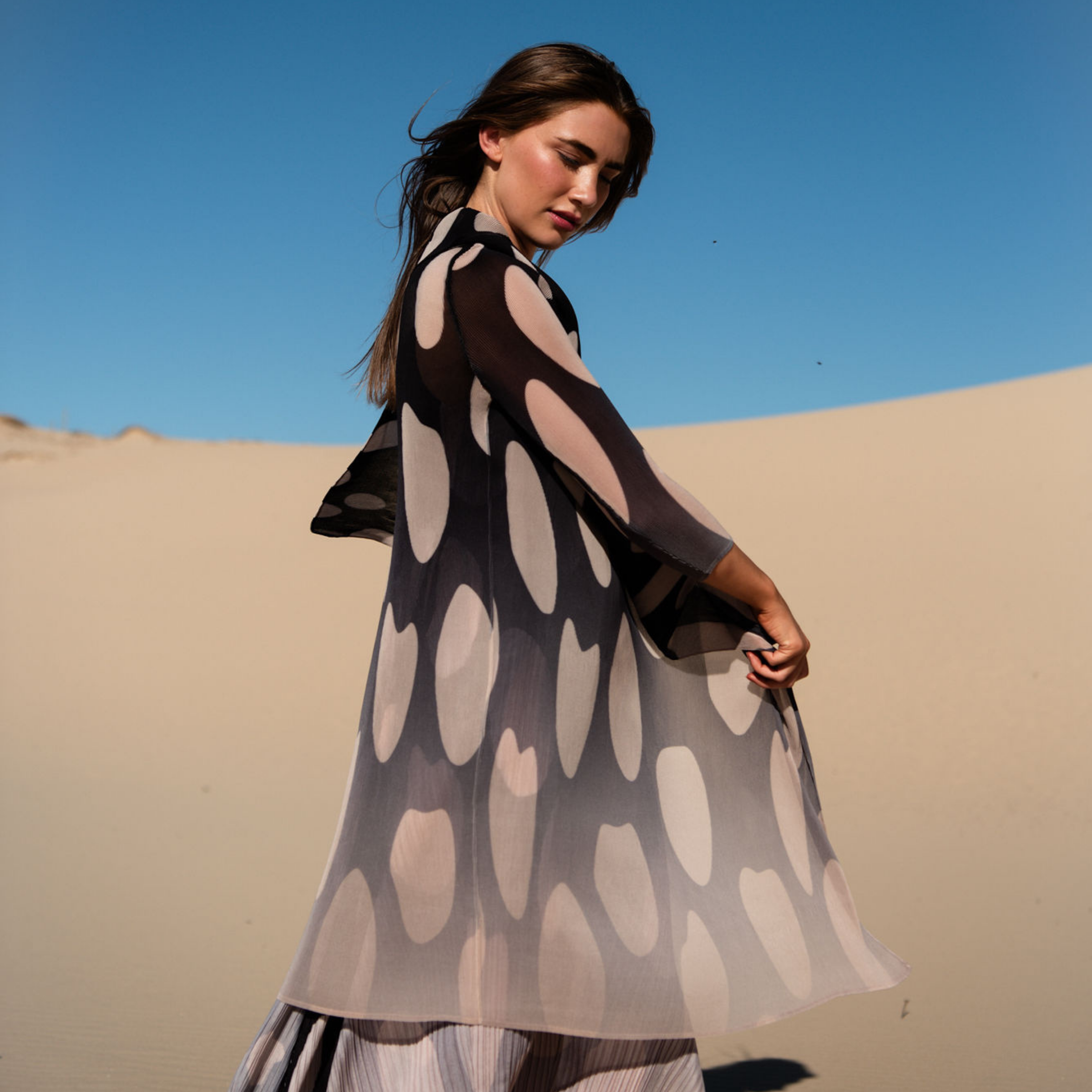 Collare Coat - Prints AW26