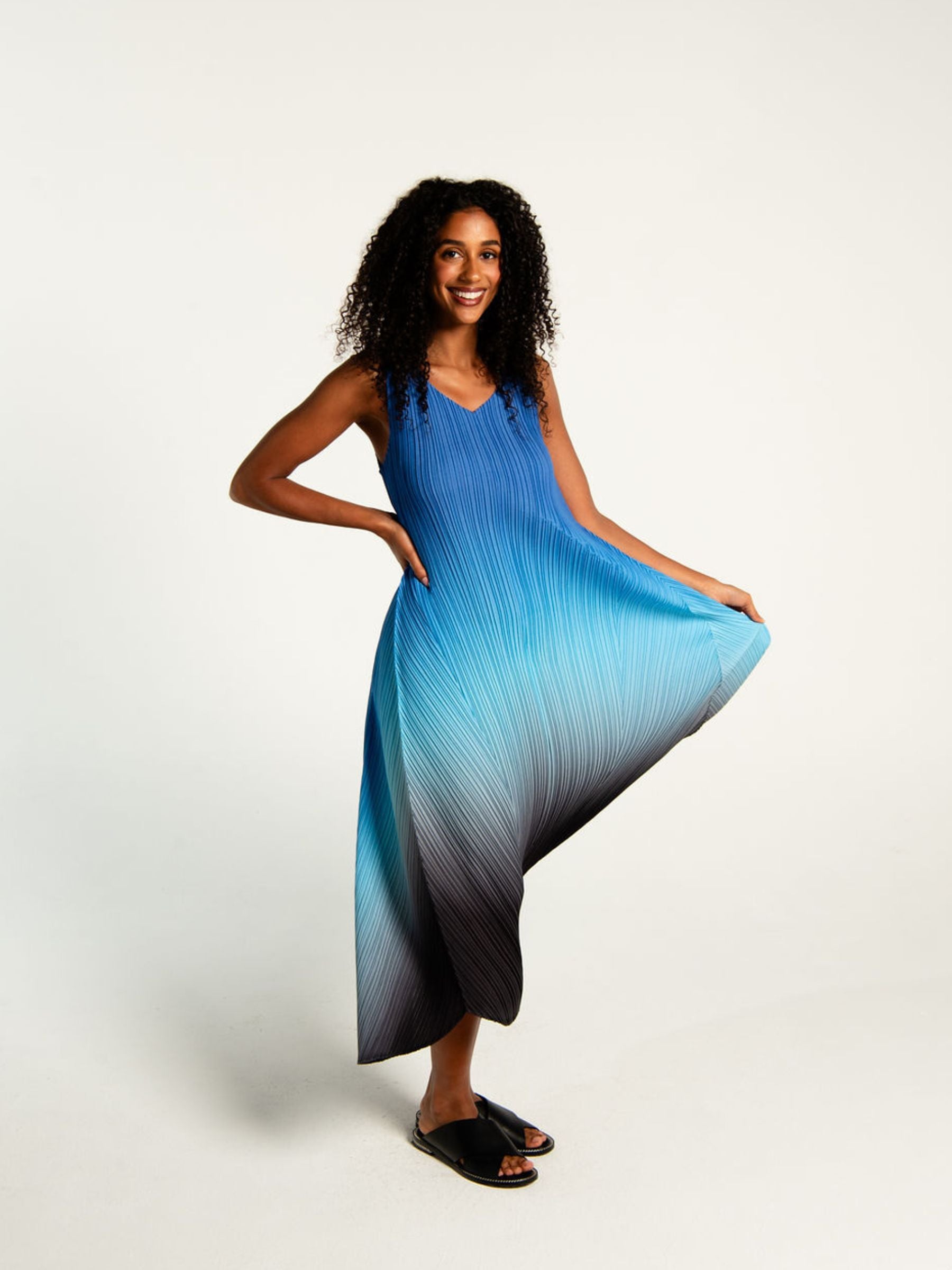 Long Estrella Dress - Ombre | AW26