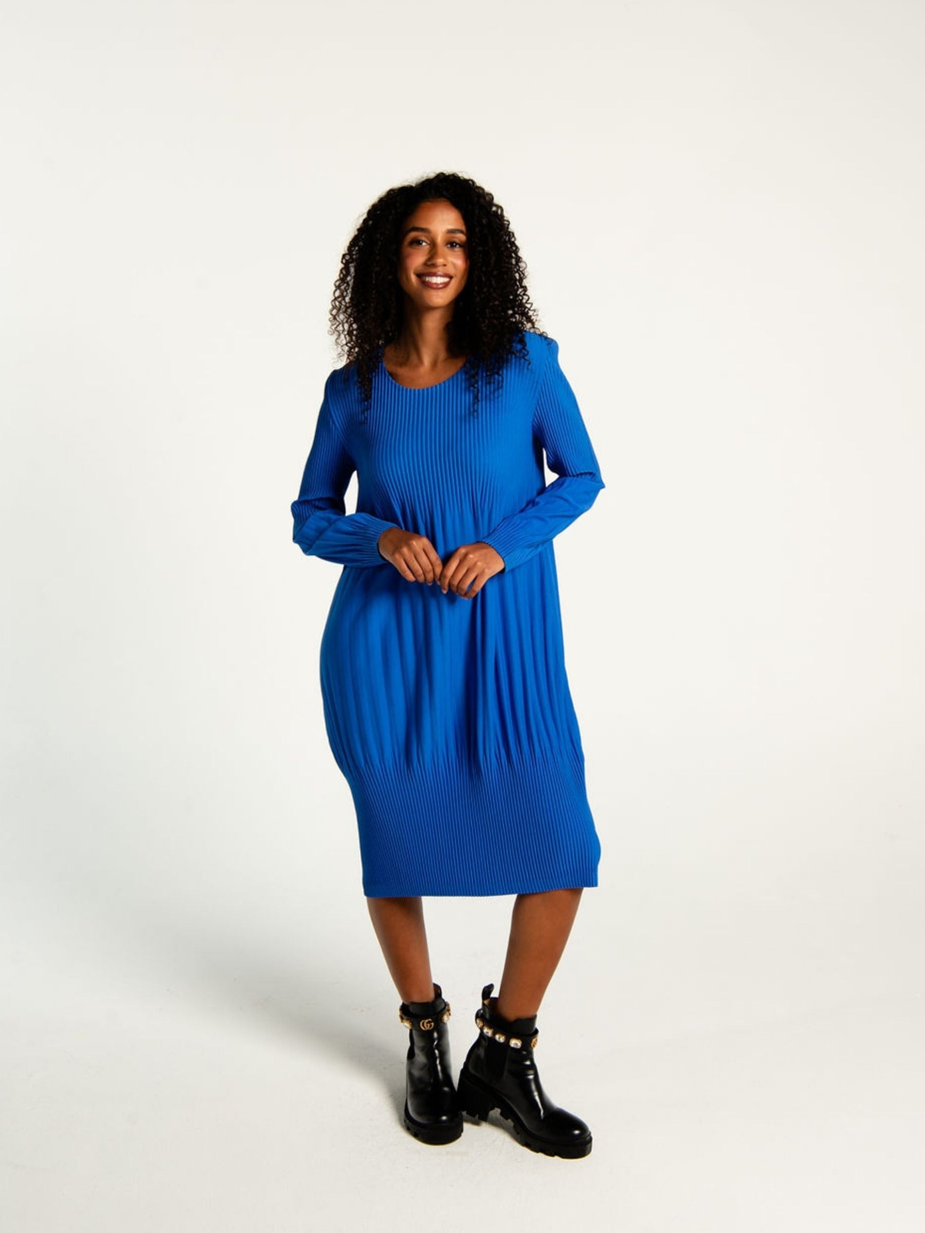 Long Sleeve Baby Doll Dress