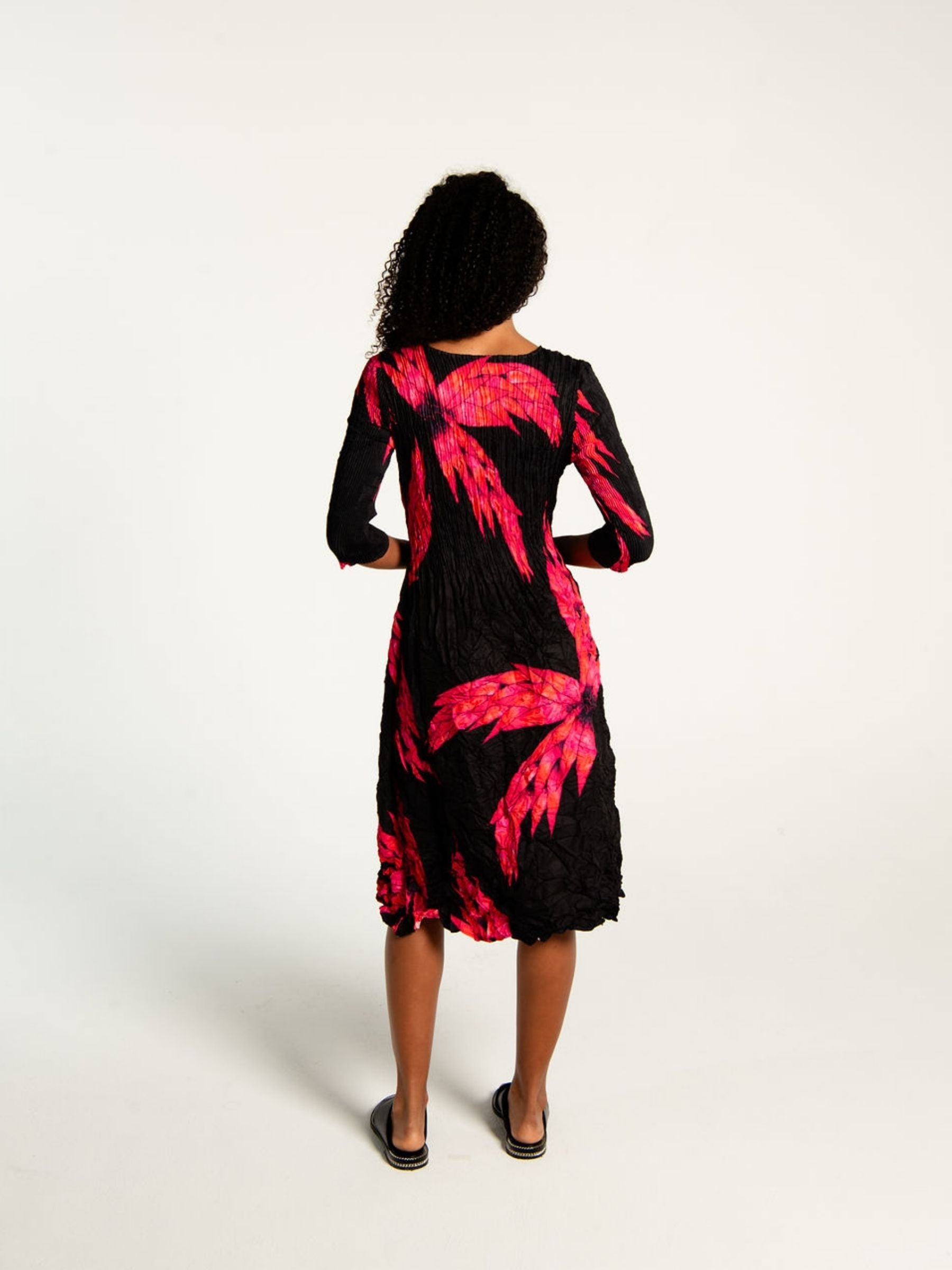 3/4 Sleeve Smash Pocket Dress - Prints | AW26