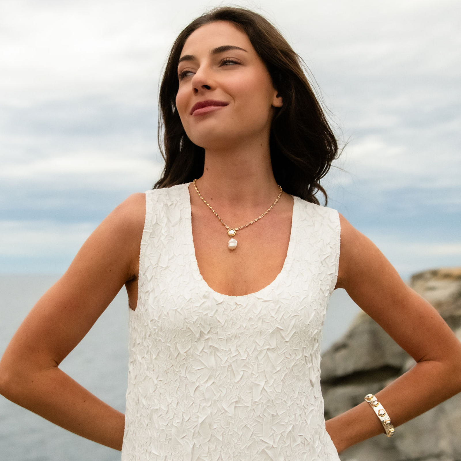 Aurora Pearl Necklace