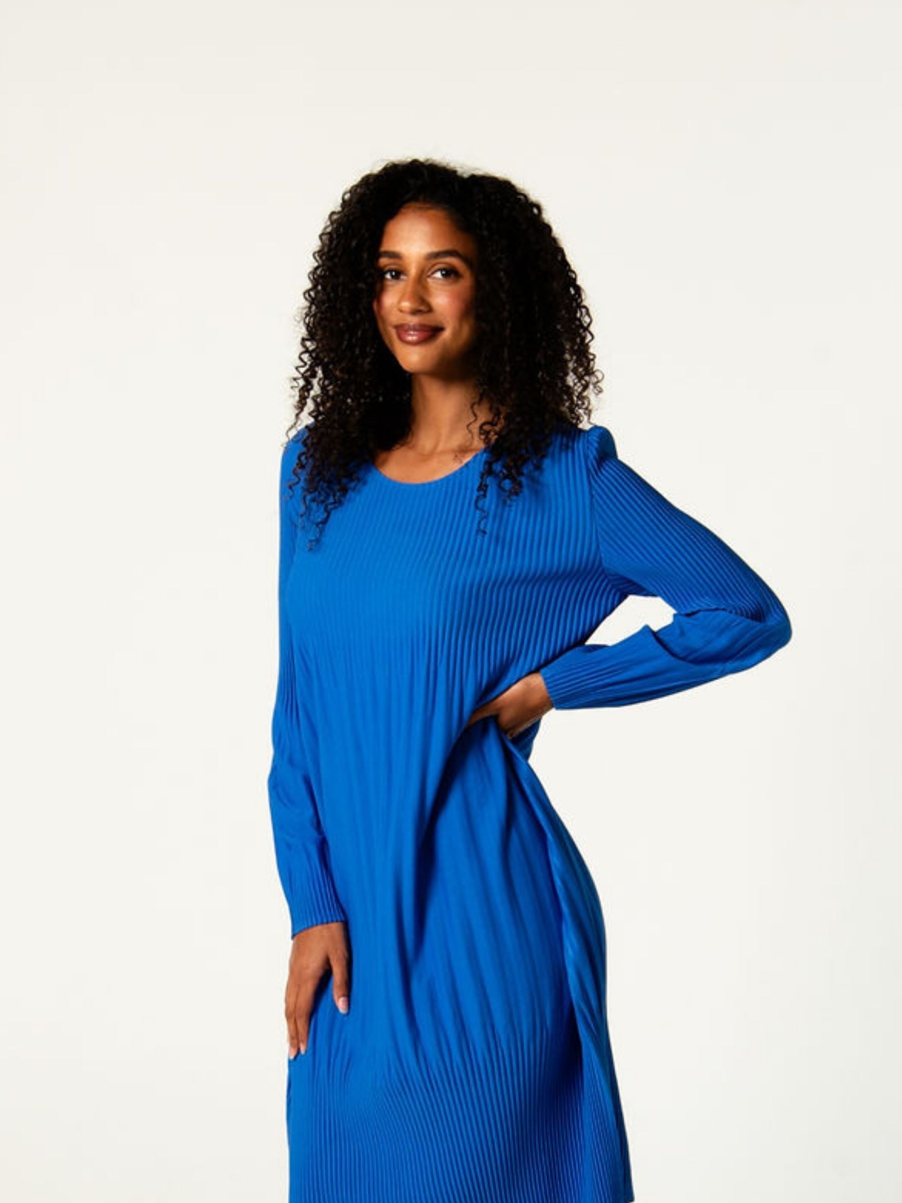 Long Sleeve Baby Doll Dress