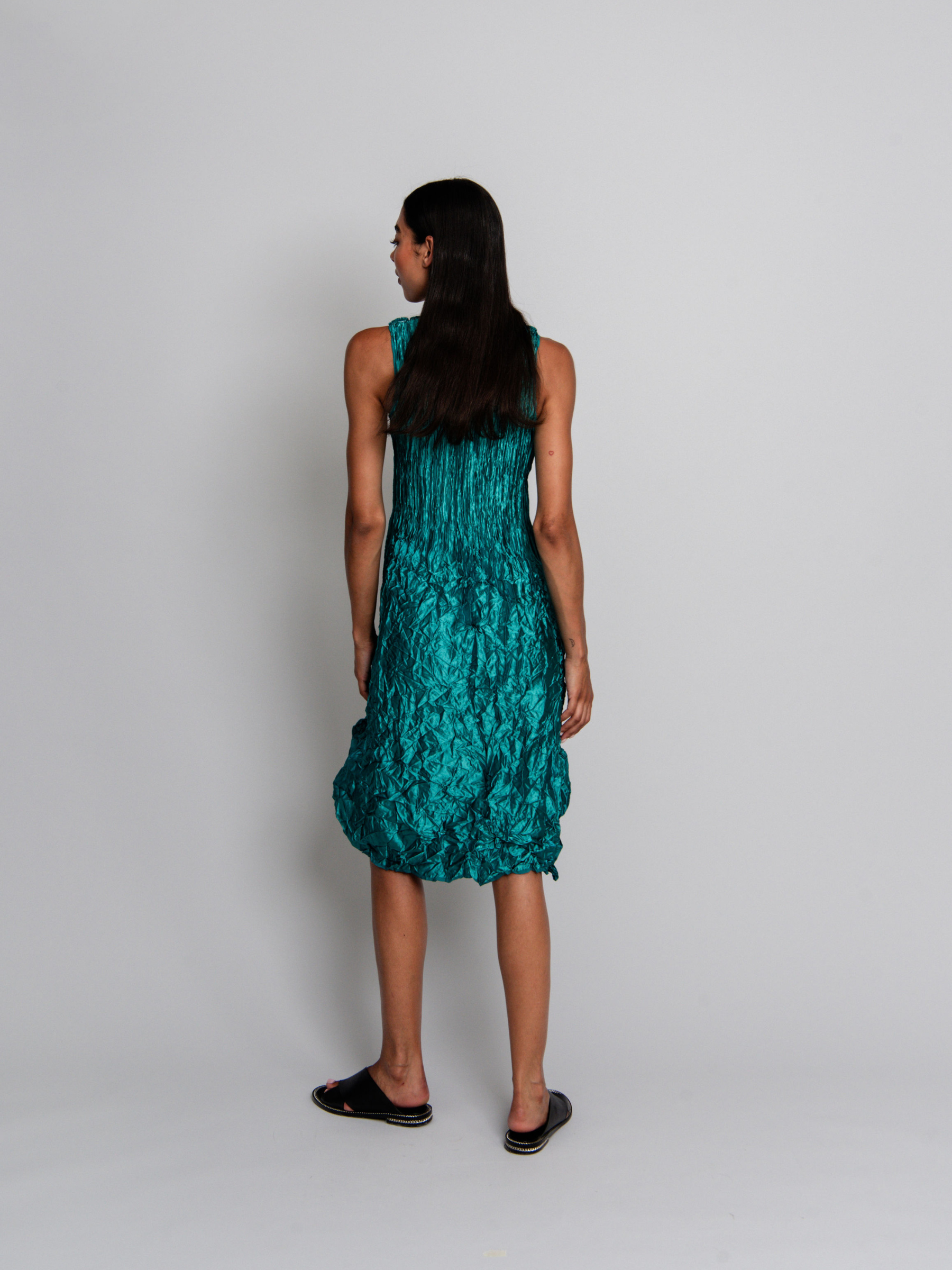 Smash Pocket Dress - Glossy