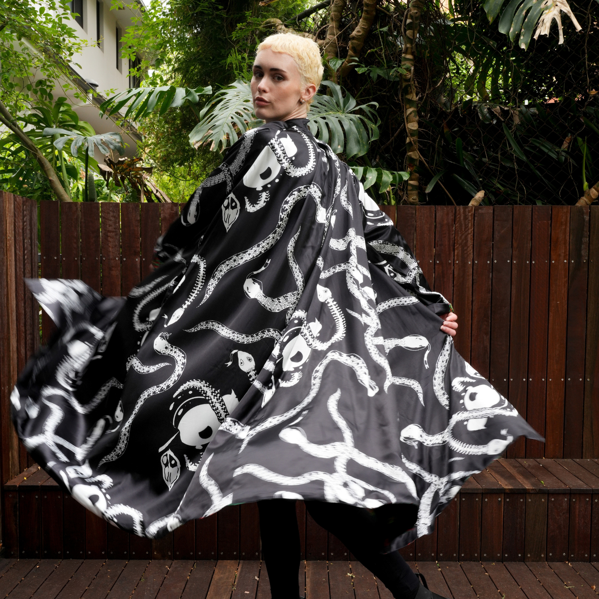 Reversible Satin Coat